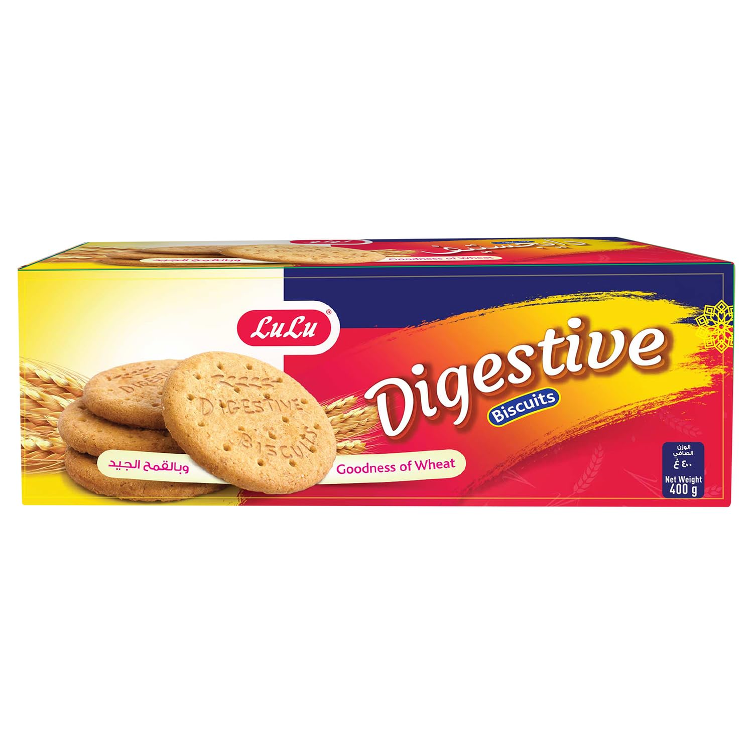 LuLu Digestive Biscuits, 400 g