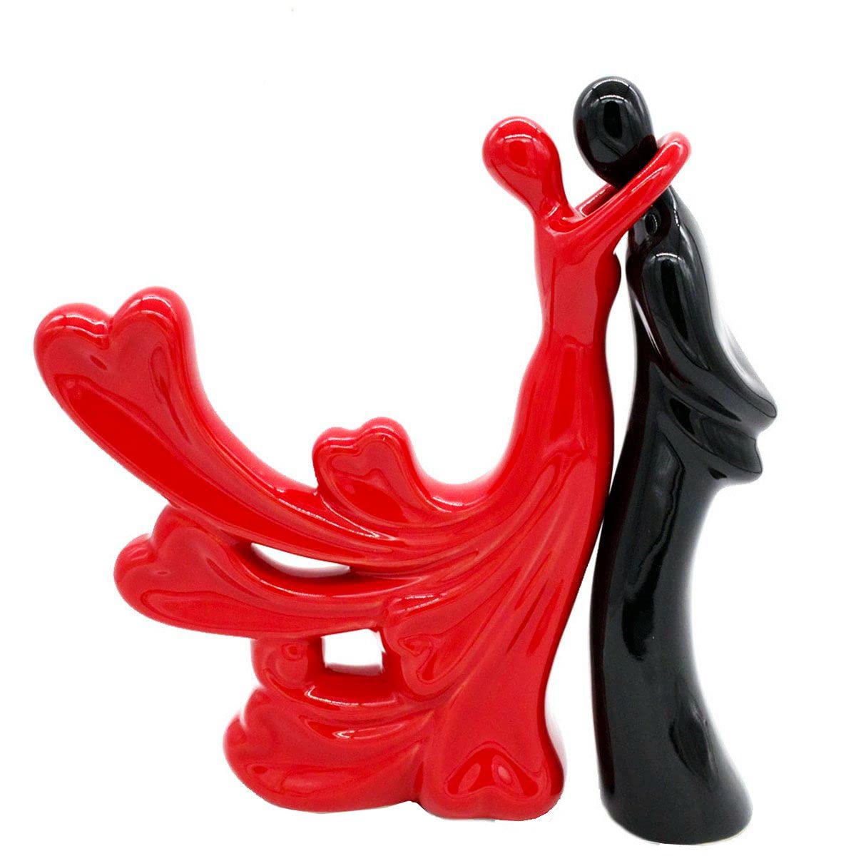 ECYC9" Passionate Lover Embrace Couple Figurine Lady Man Wedding Gift Home Living Room Decor