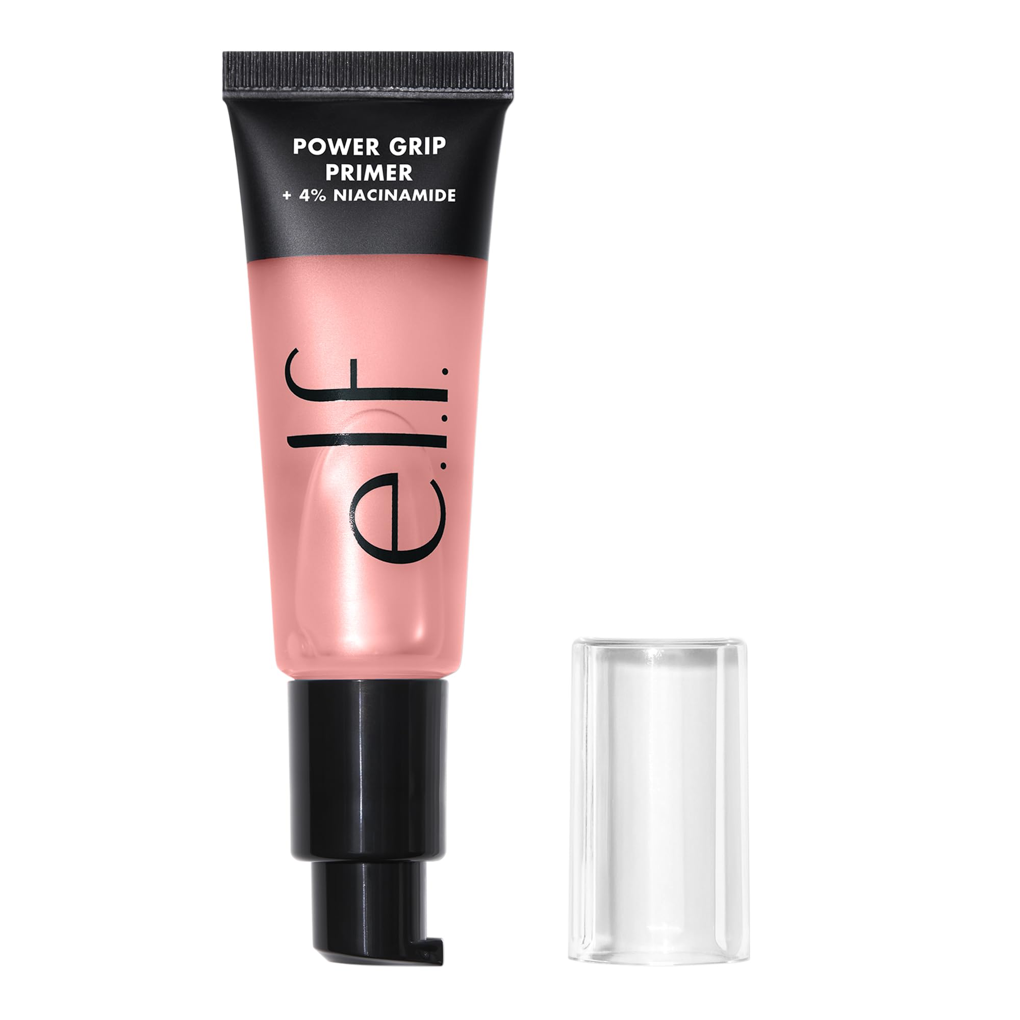 e.l.f.Power Grip Primer + 4% Niacinamide, Gel-Based & Hydrating Face Primer, Evens Skin & Brightens, Grips Makeup, Vegan & Cruelty-Free, 0.811 Fl Oz, Pink, Pack Of 1, 24 ml