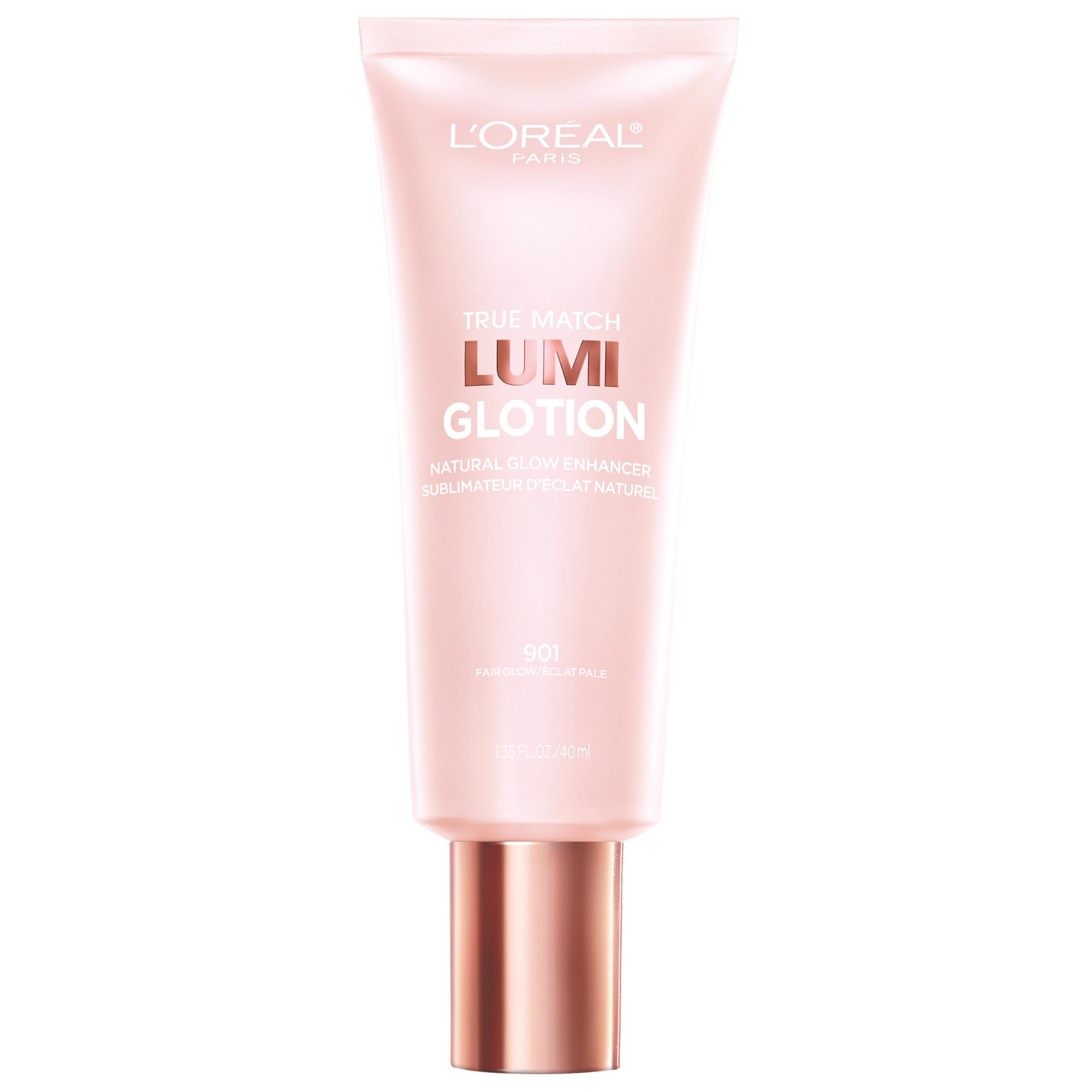 L’Oréal ParisMakeup True Match Lumi Glotion, Natural Glow Enhancer, Illuminator Highlighter Makeup for an All Day Radiant Glow, Fair, 1.35 Ounces