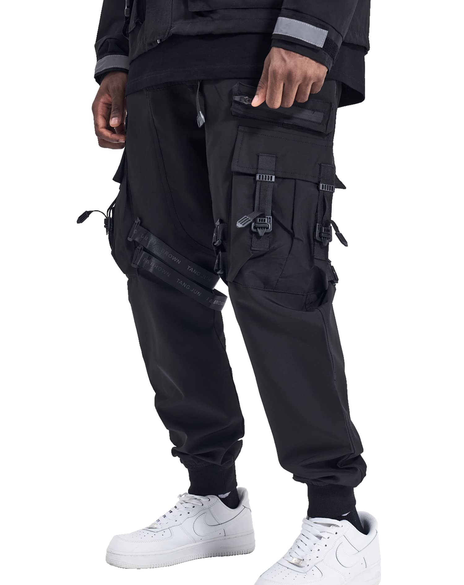 MFCTStreetwear Men's Techwear Pants with Straps