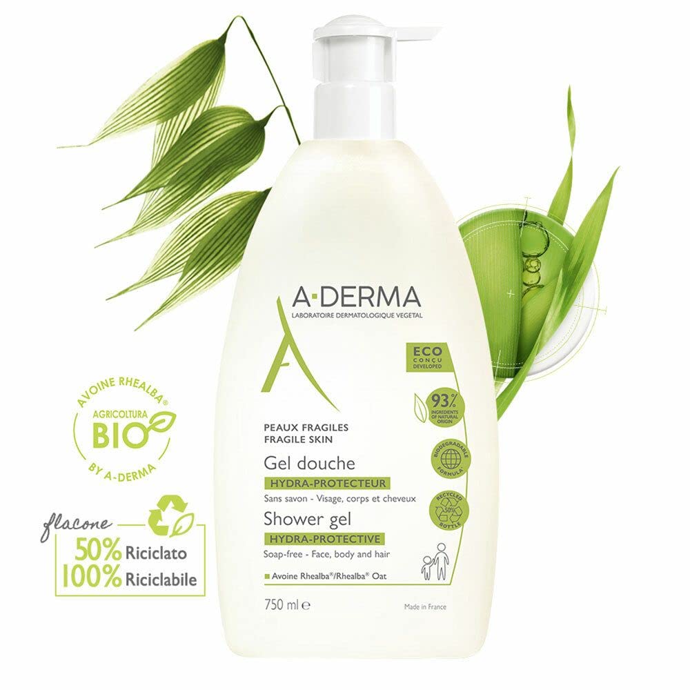 A-DermaShower Gel Hydra-Protective 750ml