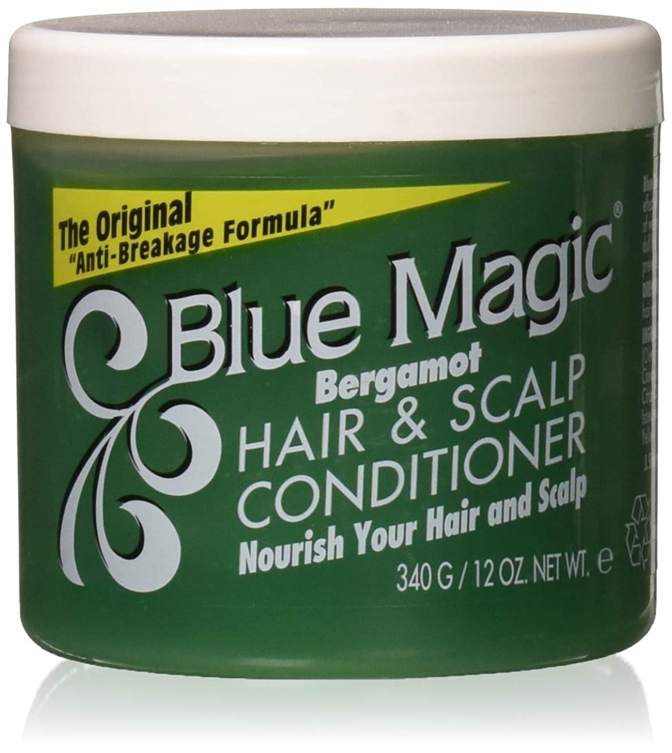 Blue Magic Conditioner, Hair & Scalp, Bergamot, 12 oz.