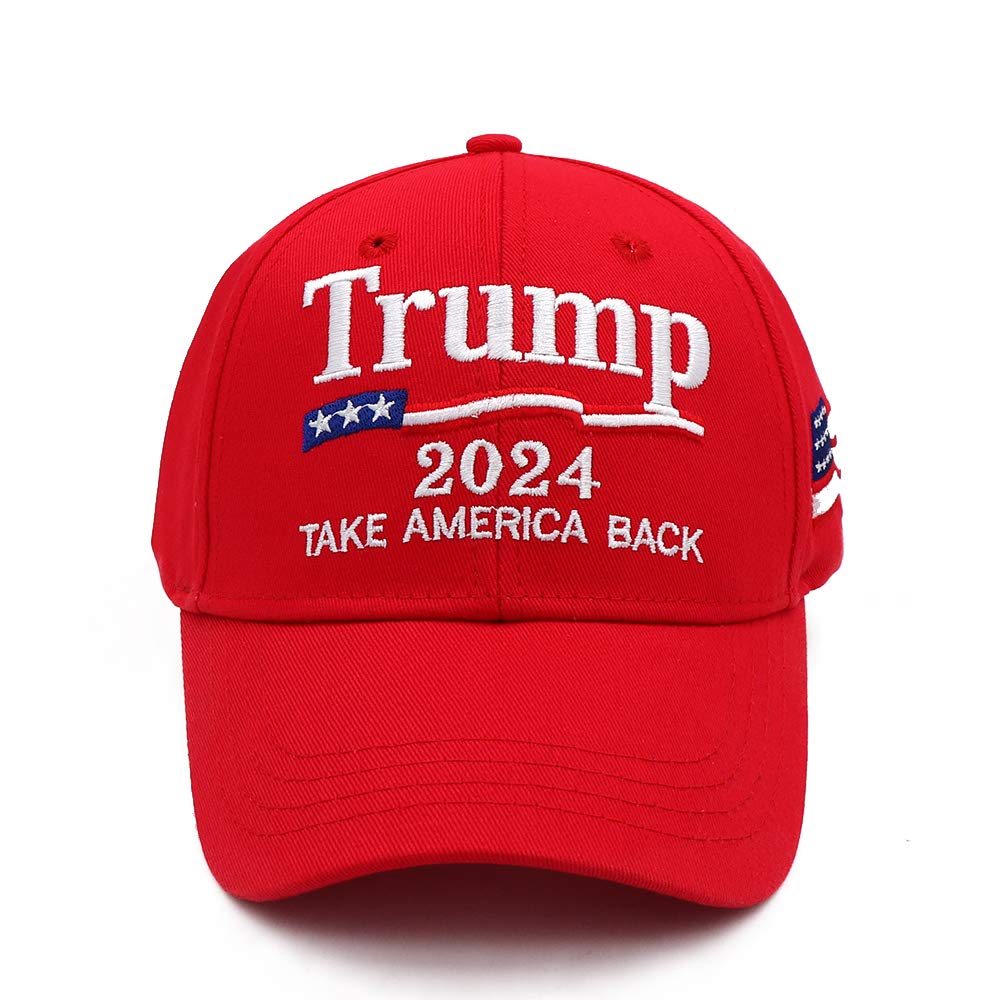 FANELIKTrump 2024 Hat Donald Trump Hat 2024 Keep America Great Hat MAGA Camo Embroidered Adjustable Baseball Cap