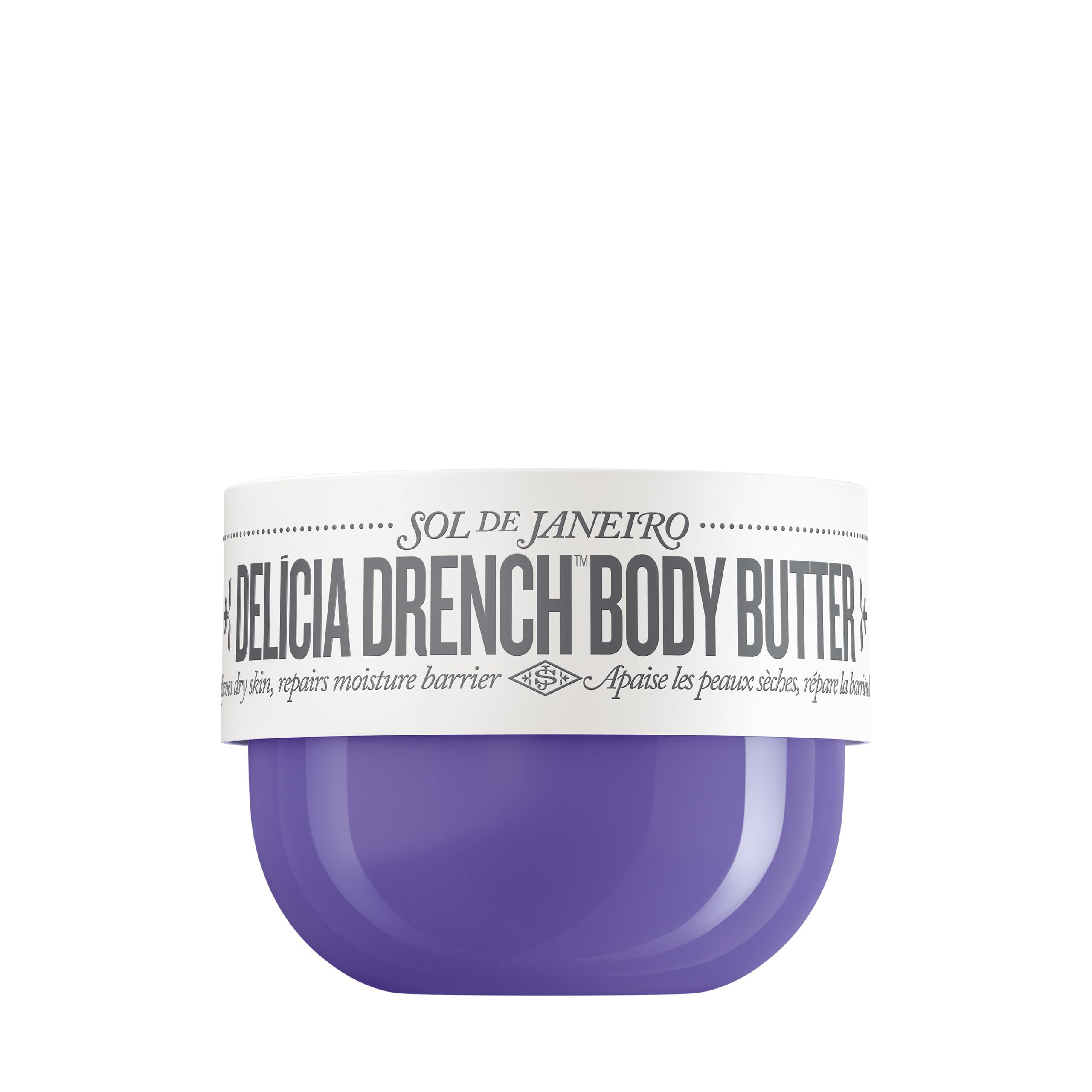 Sol de Janeiro Delícia Drench Body Butter for Intense Moisture and Skin Barrier Repair 240ml