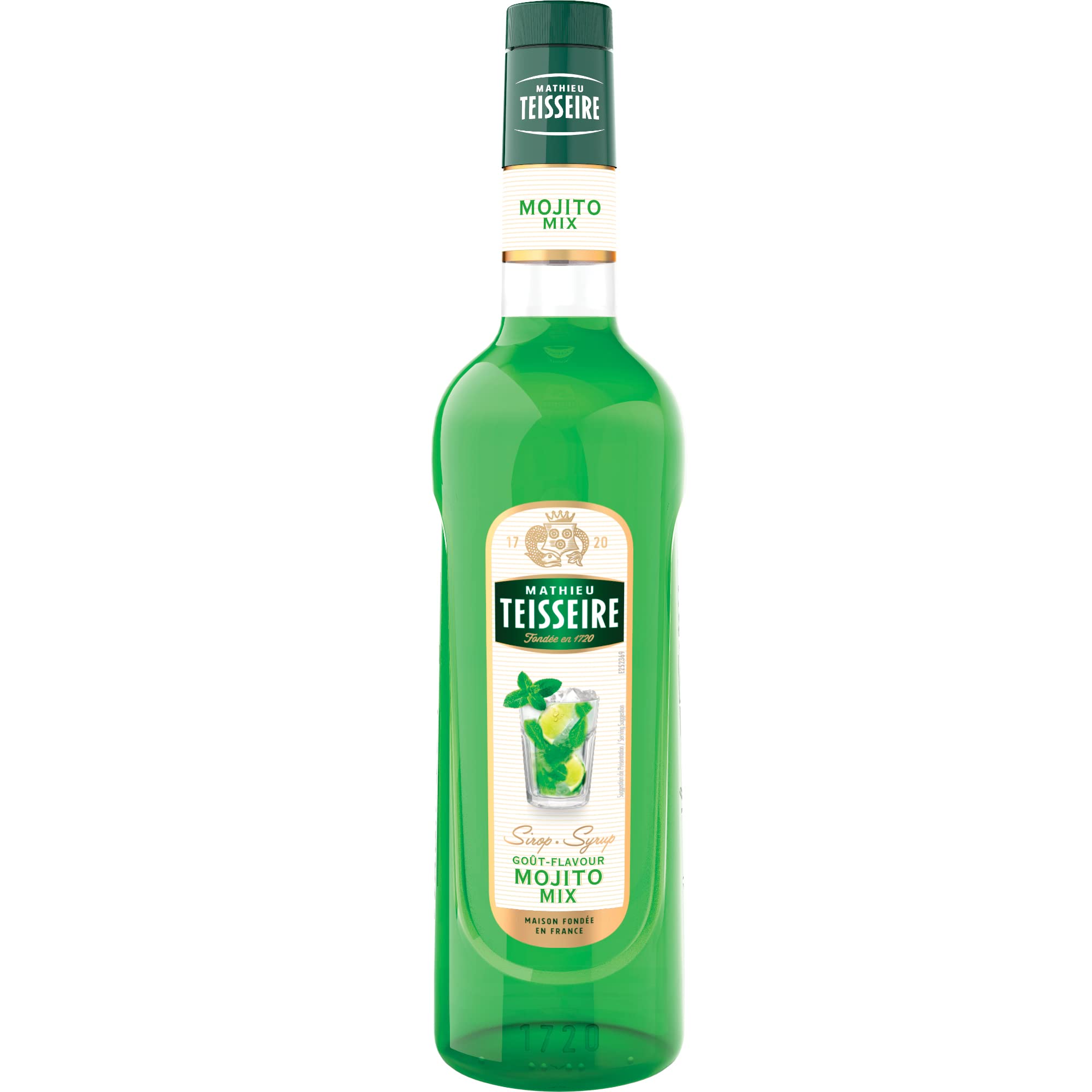 Mathieu Teisseire Mojito Mix Syrup, 1000 ml Green