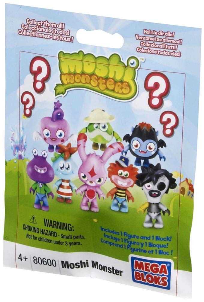 Mega Bloks Moshi Monsters Moshling Blind Packaging Random Figure