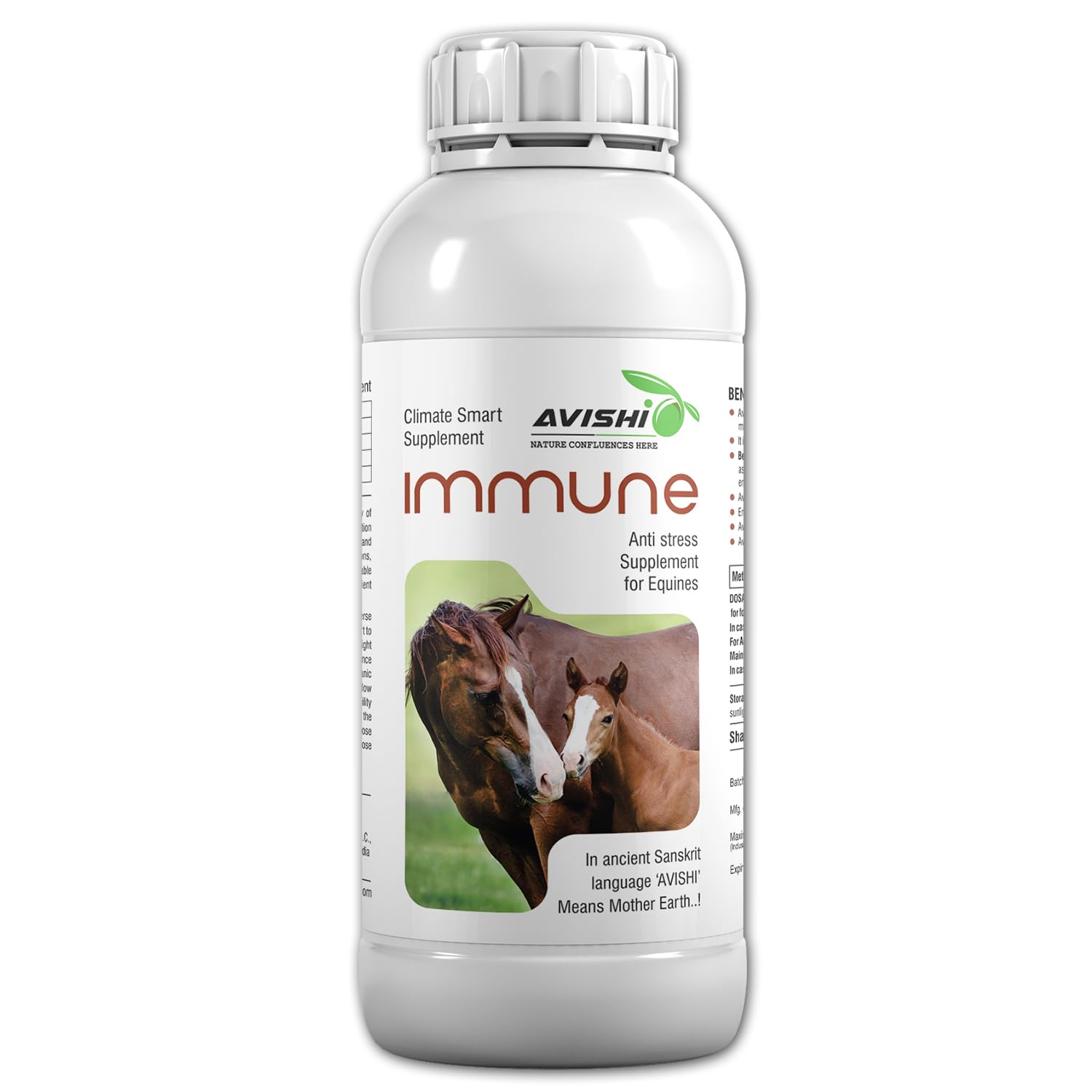 Avishi Immune for Horses (250 ML) Immunity Booster, Essential Supplement for Growth and Development of Horses, Equines…