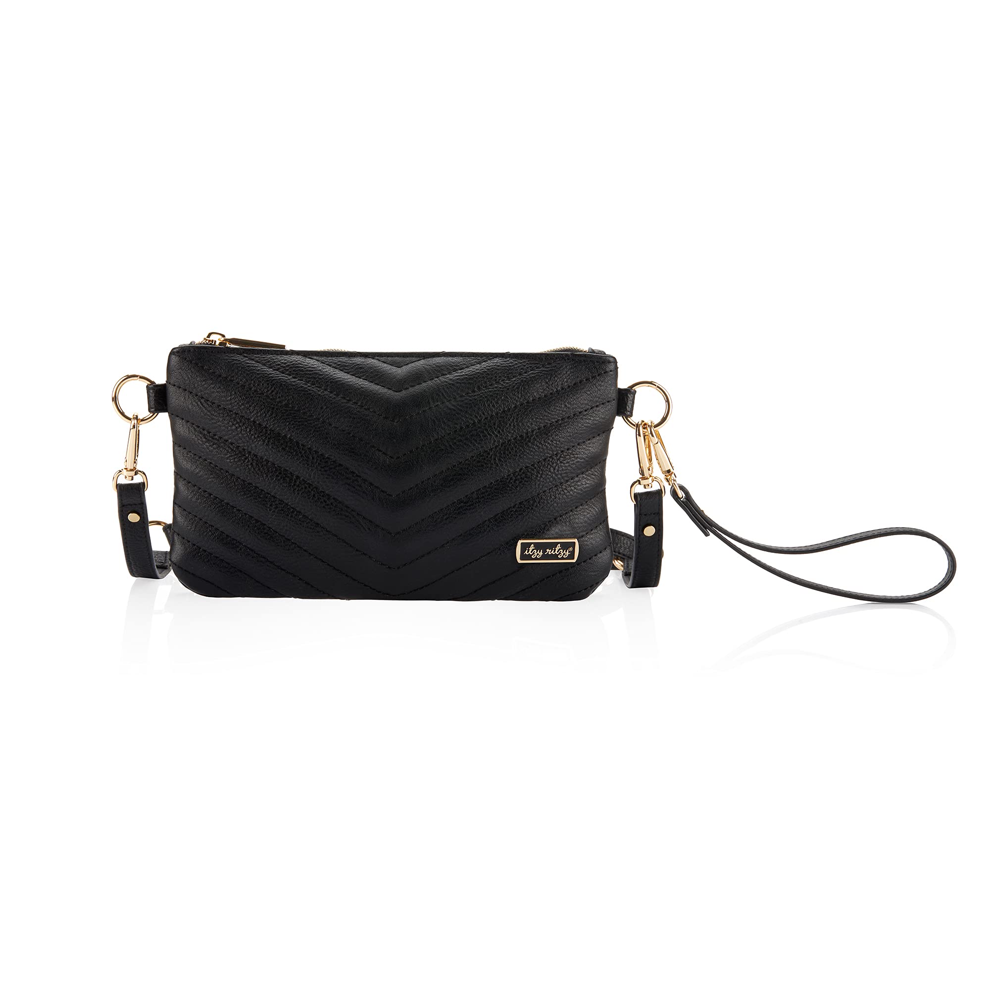 Itzy Ritzy Boss Pouch Wristlet, Crossbody and Belt Bag