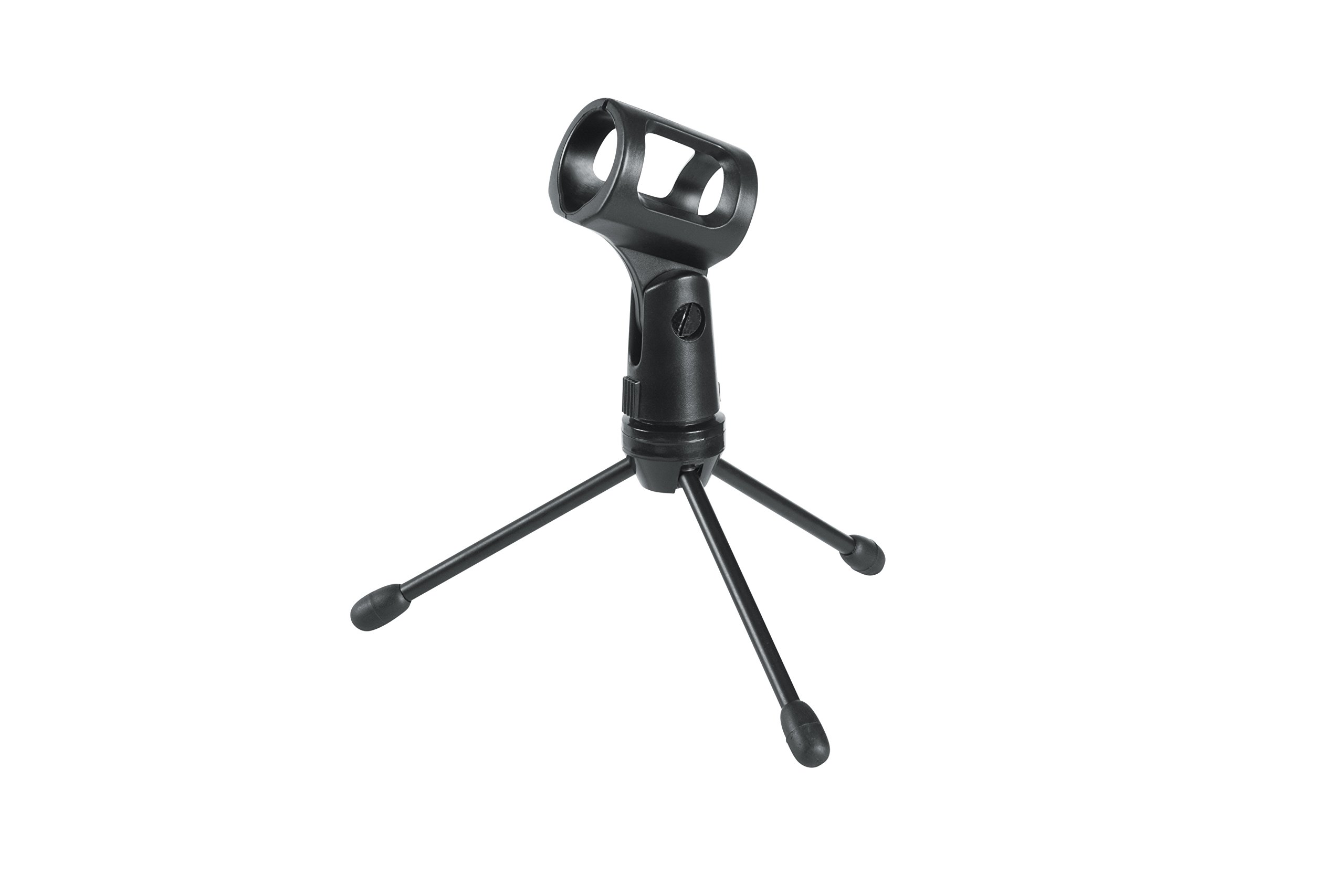 Gator FrameworksMini Tripod Desktop Microphone Stand with Clip for Wireless Mics and Collapsible Legs (GFW-MIC-0251)