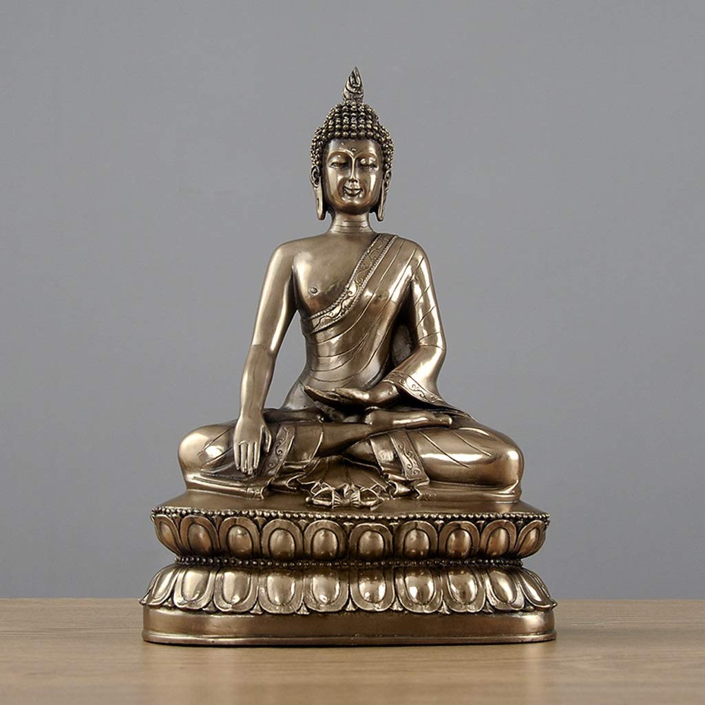 Meditative Buddha Buddha Meditating Peace Harmony Statue, Religious Decor Shakyamuni Sculpture Figurine Decorations Statue