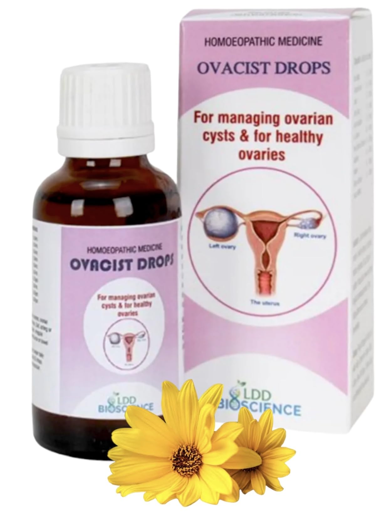 Medaq-02 LDD Ovacist Drops - PCOD_Care 30ml - SET OF 1 Bottle