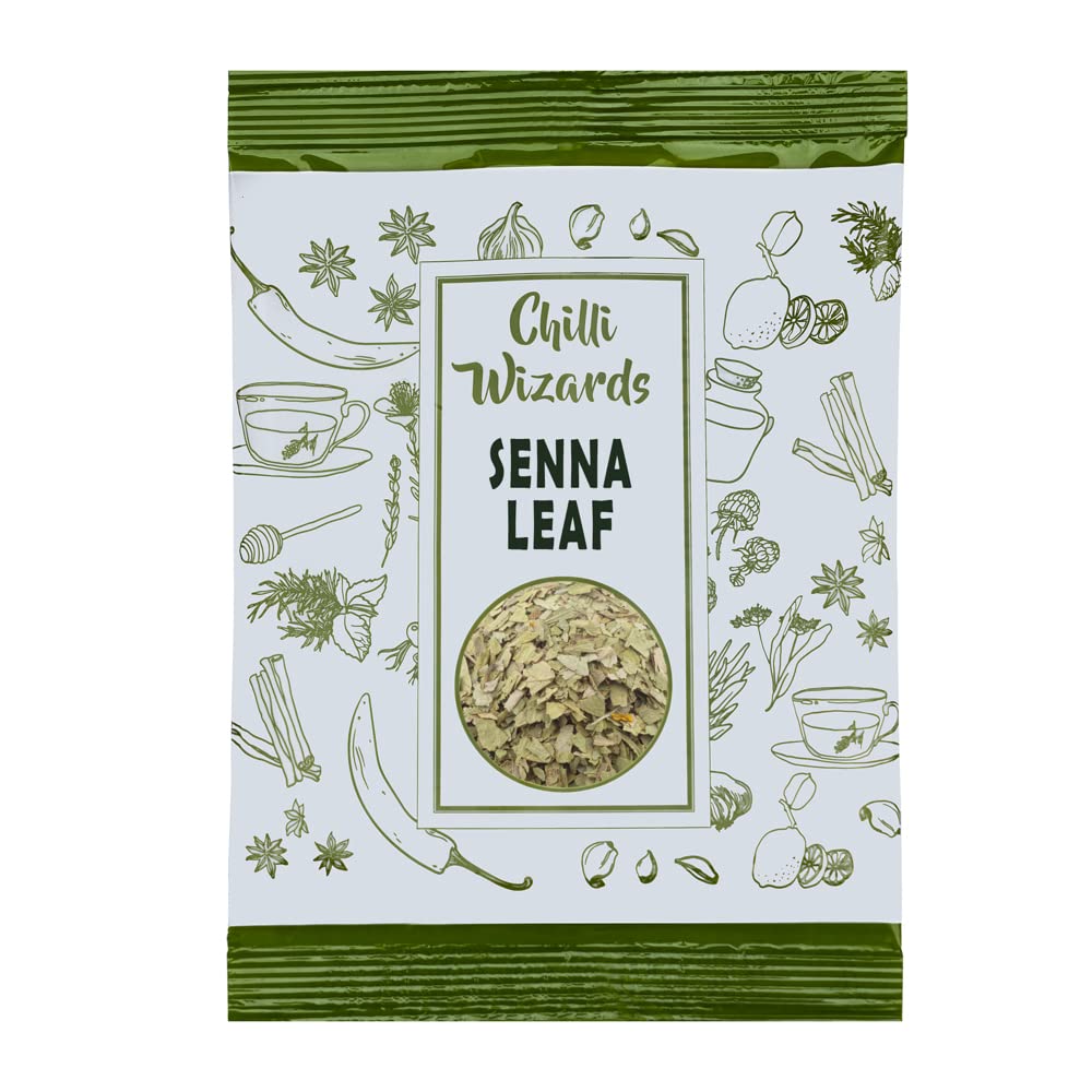 Senna Leaf Herbal Tea 100g - 500g - Chilli Wizards (100g)