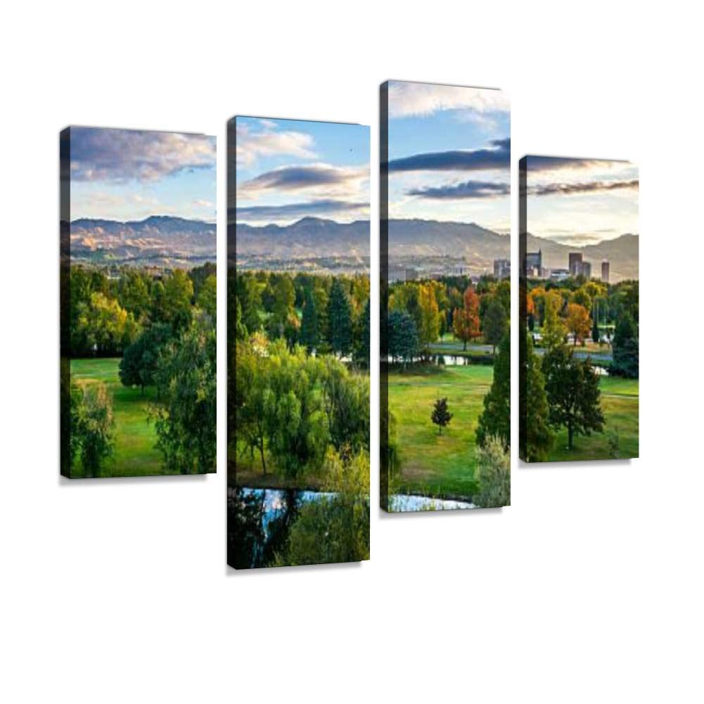 beautiful boise idaho idahos and pictures Canvas Wall Art Hanging Paintings Modern Artwork Abstract Picture Prints Home Decoration Gift Unique Designed Framed 4 panel