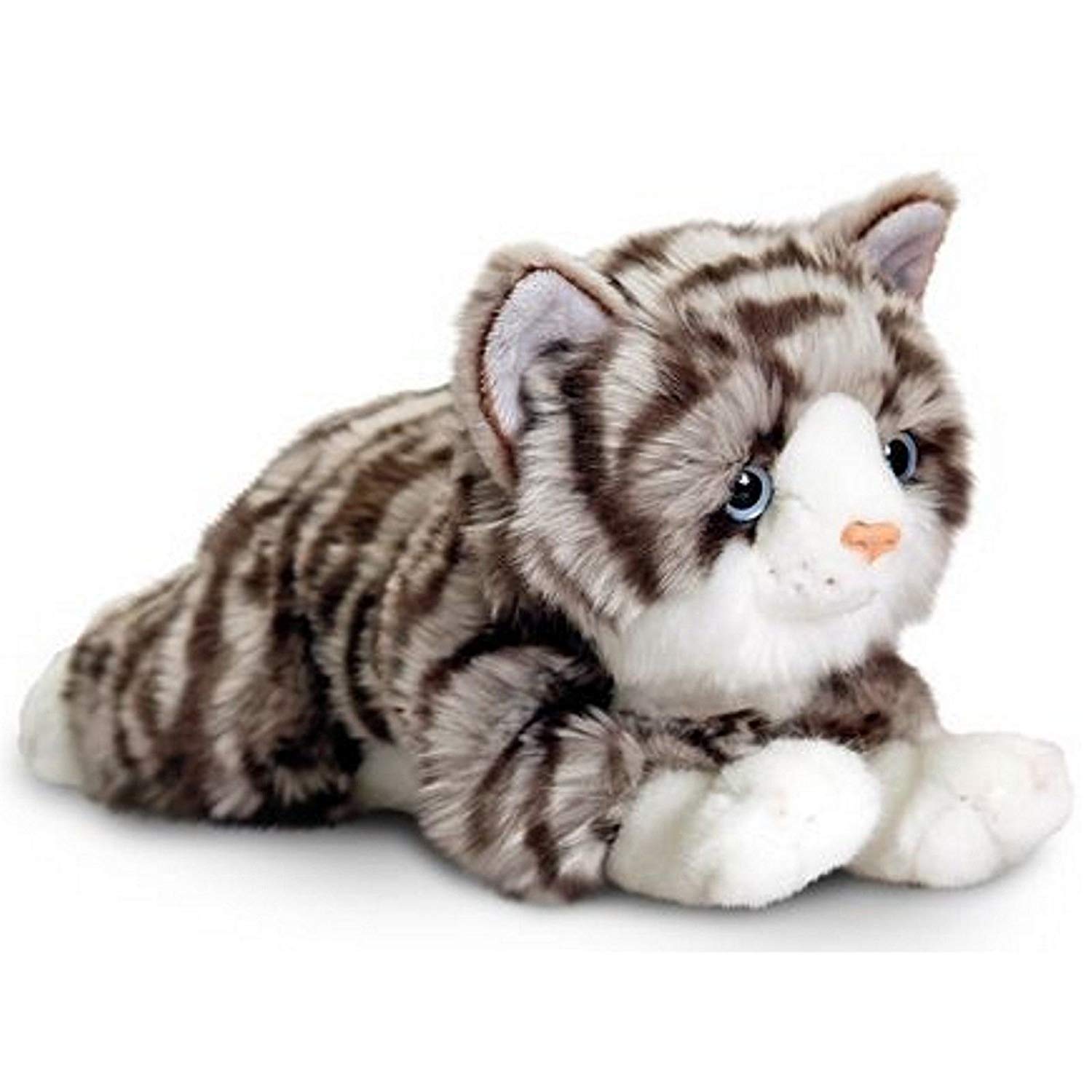 Keel Toys Kayla Laying Cat Soft Toy 25cm