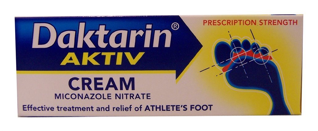 DaktarinAktiv Cream for Athletes Foot (30g)