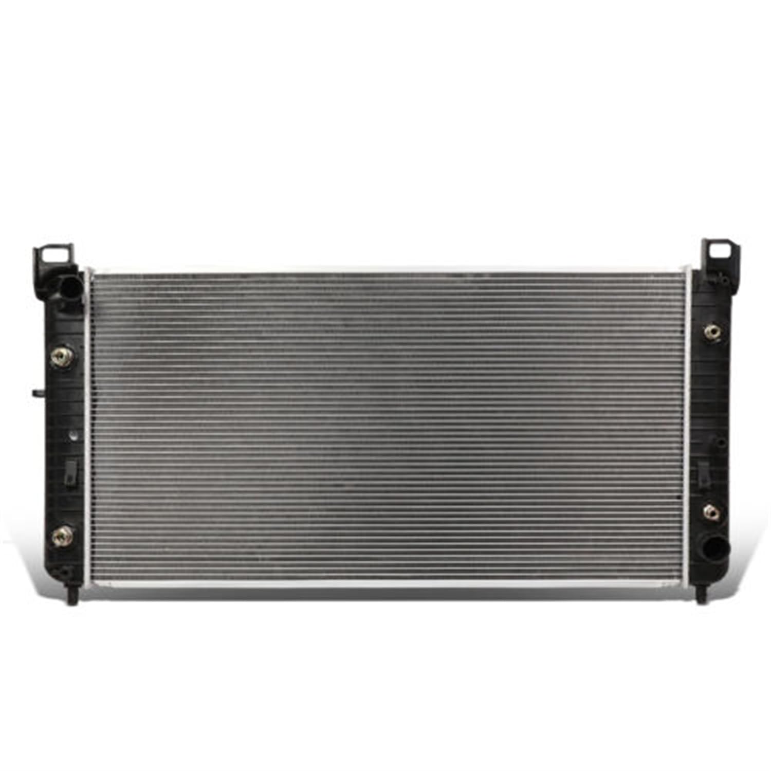 ALLOYWORKS Radiator Replacement for 2001 2002 Chevrolet Silverado GMC Sierra 2500/3500 HD 8.1L Crossflow Radiators, OEM 15058682, 89018317