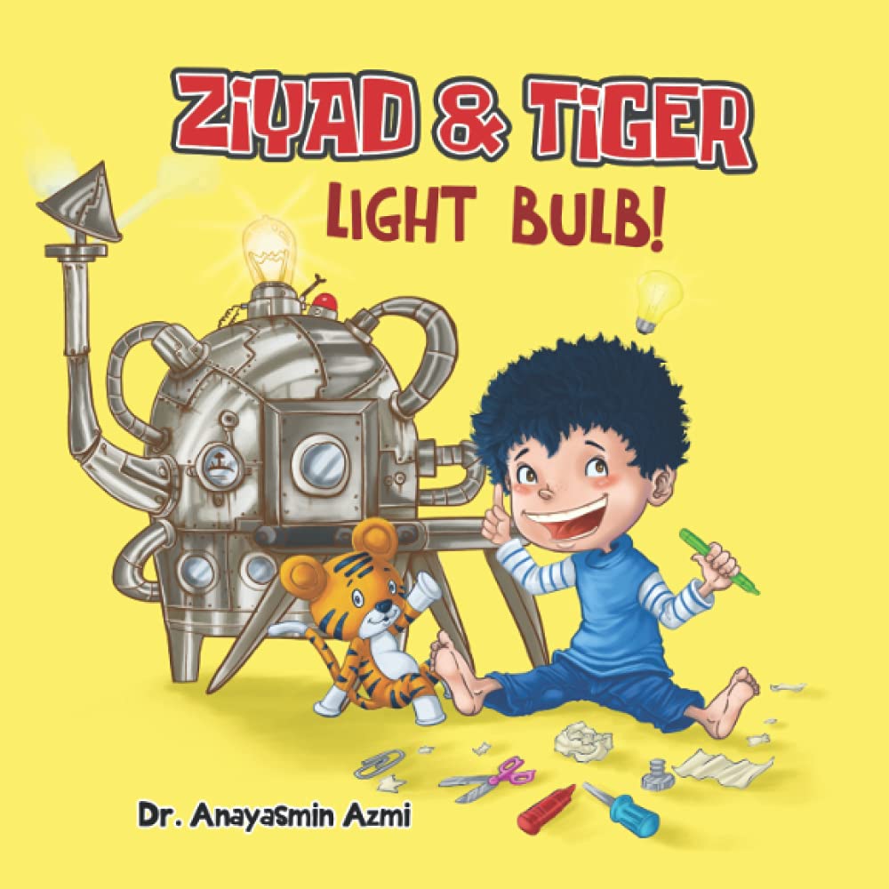 Ziyad & Tiger Light Bulb!