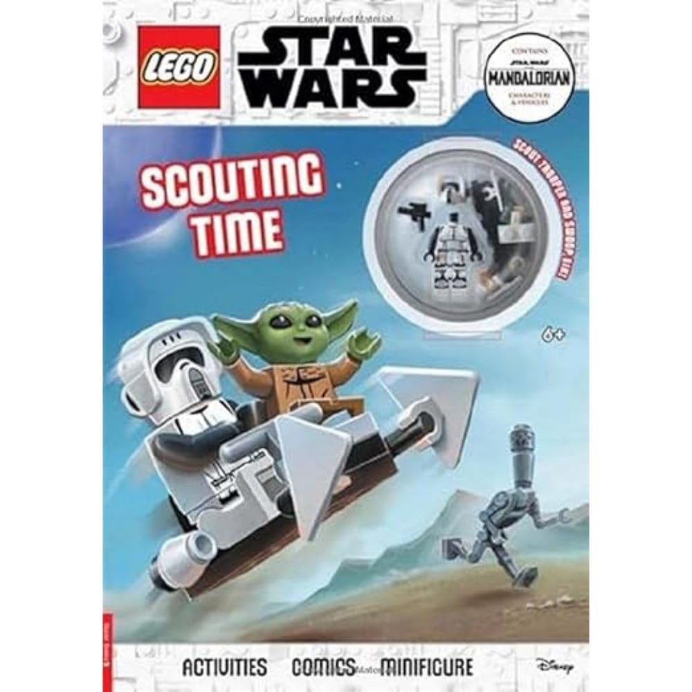 Buster BooksLEGO® Star Wars™: Scouting Time (with Scout Trooper minifigure)