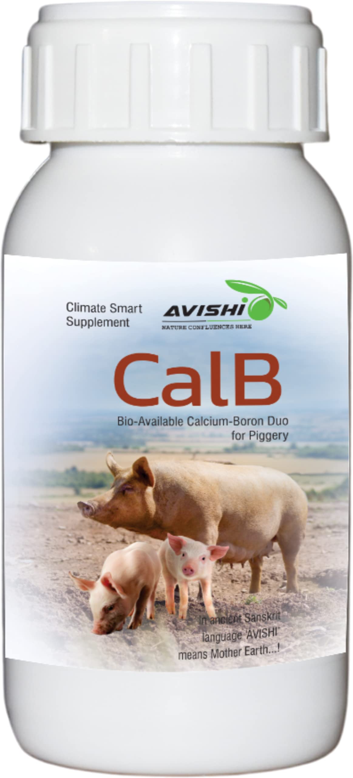 Avishi CalB Bio-available Calcium-boron Duo For Piggery (250 ML)