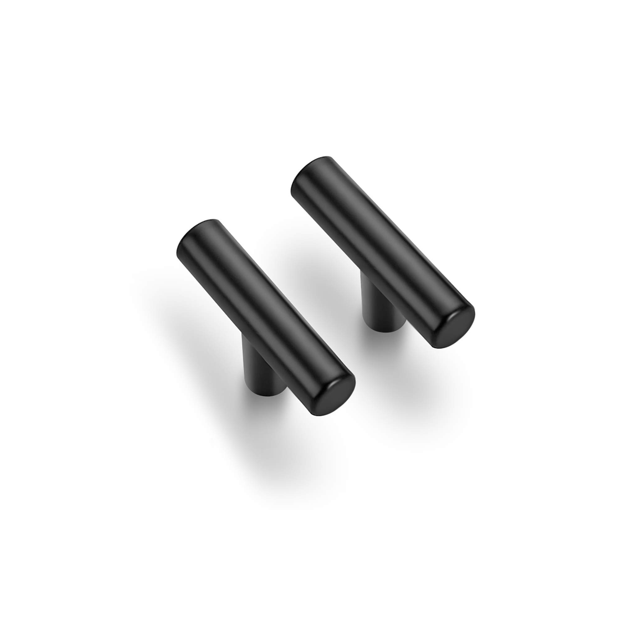 10 Pack 2 inch Cabinet Pulls Matte Black Stainless Steel Kitchen Drawer Pulls Cupboard Handles Cabinet Handles