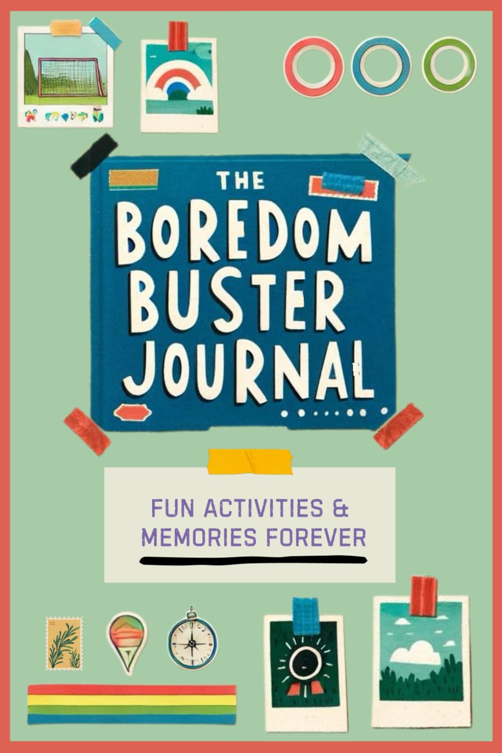 The Boredom Buster Journal: Fun Activities & Memories Forever