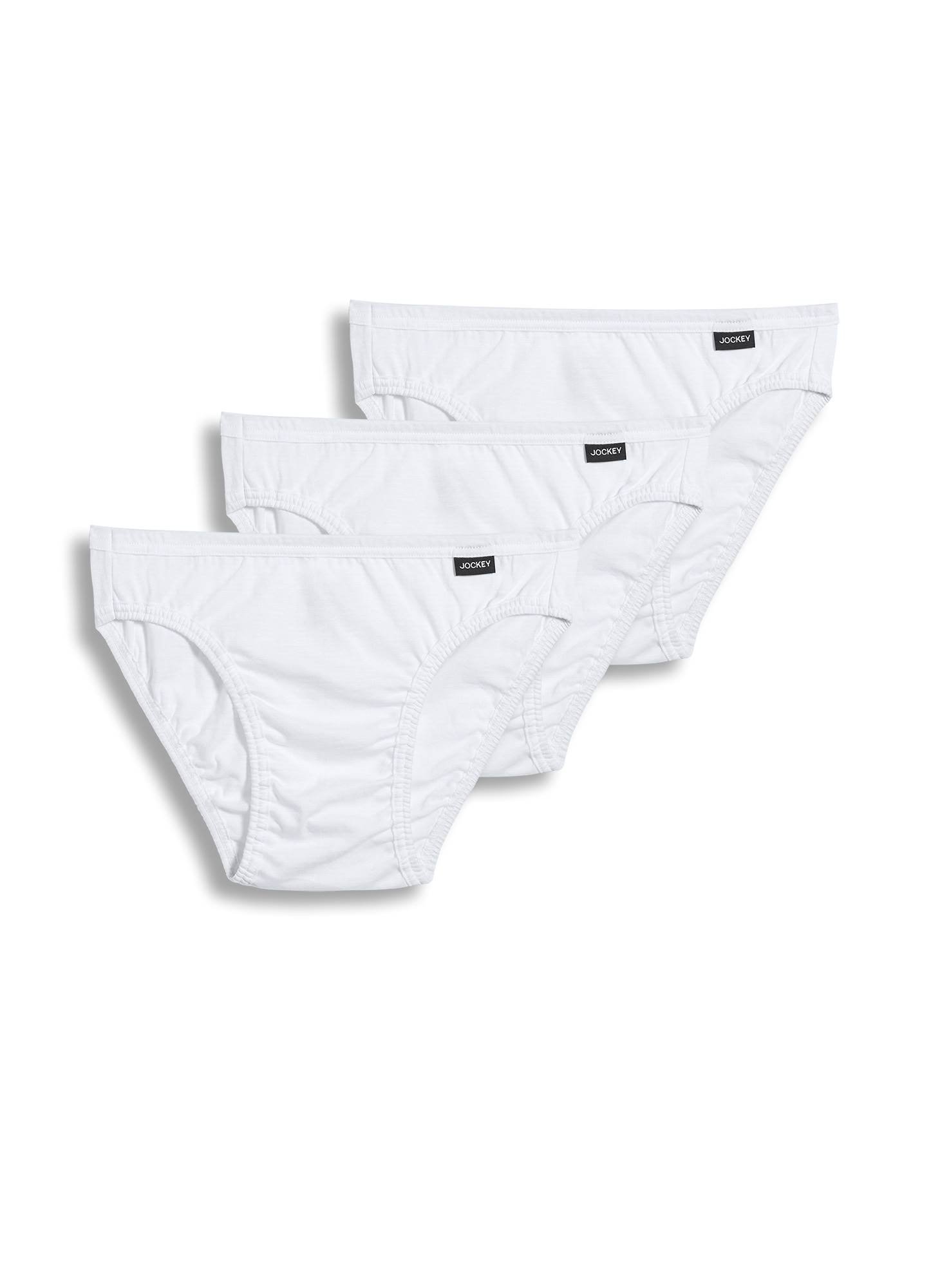 Jockey Men's Underwear Elance Bikini - 3 Pack