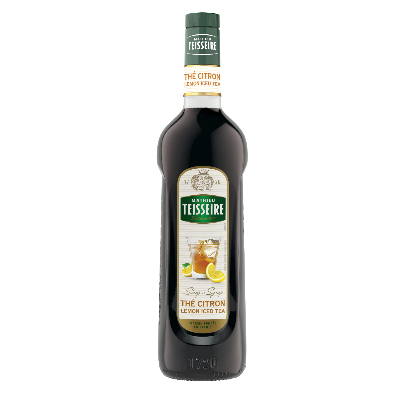 Mathieu Teisseire Lemon Ice-Tea Syrup, 33.81 fl oz ℮ 1000 ml