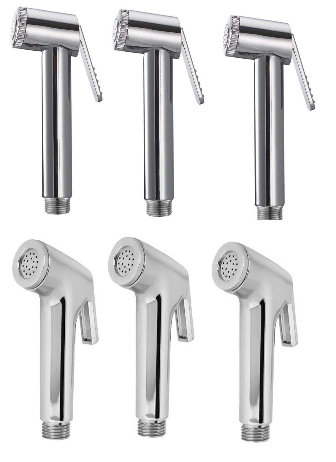 MLD Jenuine Abs (Plastic) Health Faucet Head Only -Pack of 6