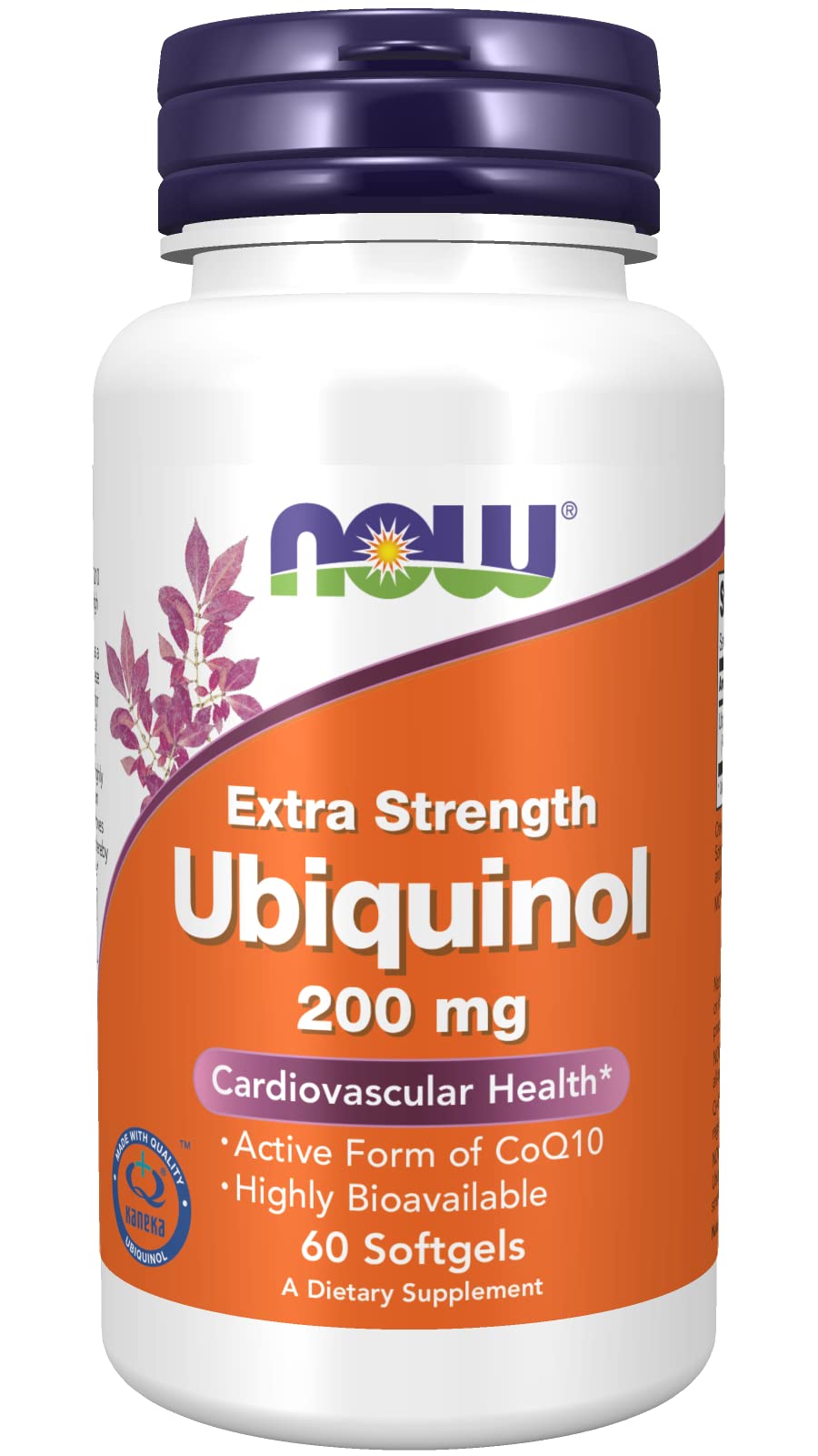 NOW Foods Ubiquinol Extra Strength (60 Softgels, 200 mg)