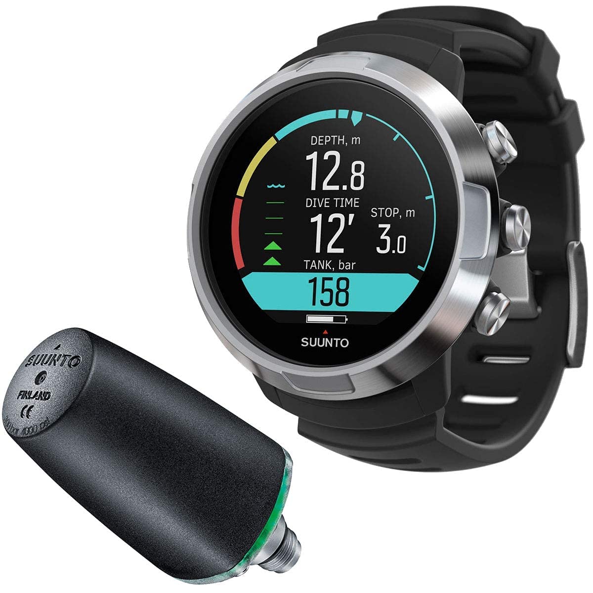 SUUNTOD5 Computer W/Tank Pod (Black)