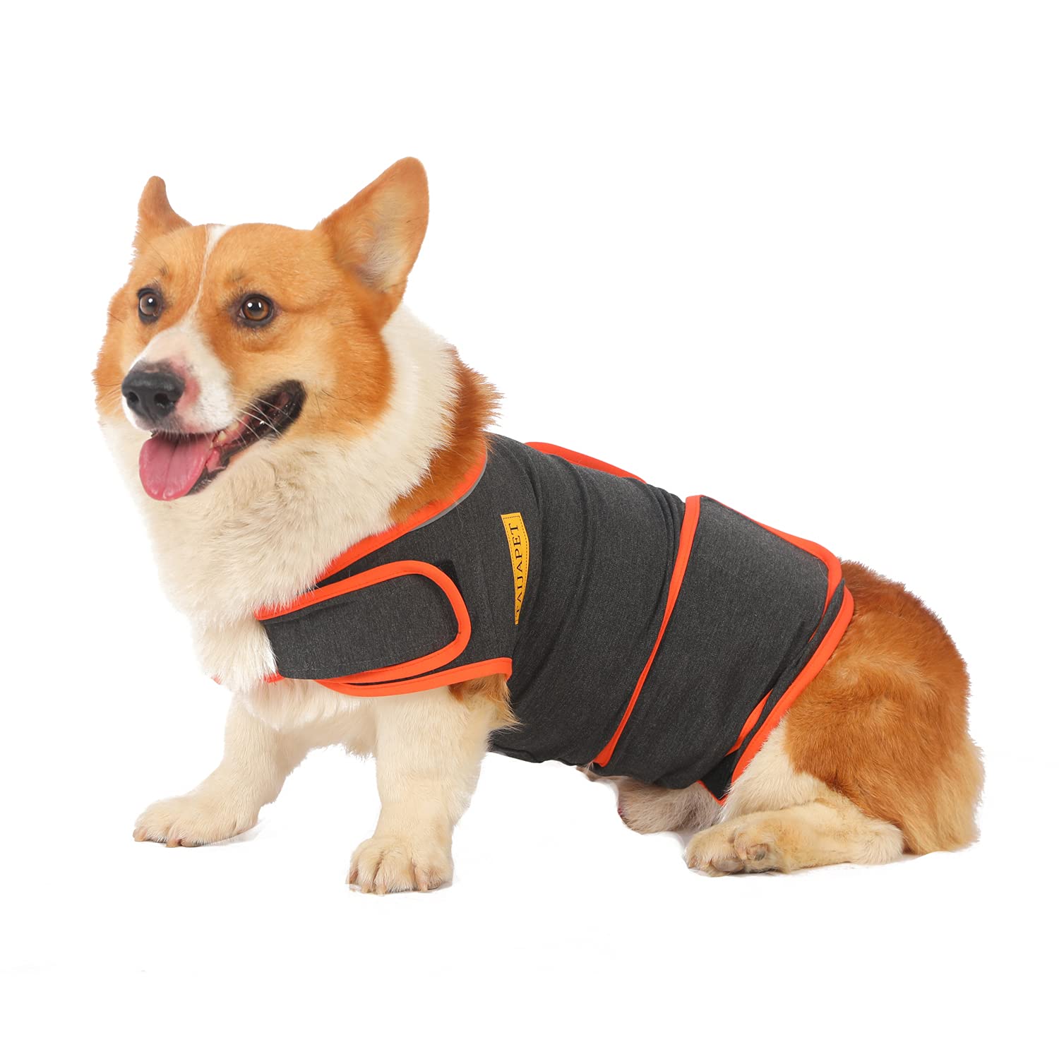 TAIJAPET Dog Anxiety Vest Anxiety Jacket for Dogs Comfort Vest for Dog Pet Anxiety Relief Shirt Thunder Jacket Shirt for Large Dogs