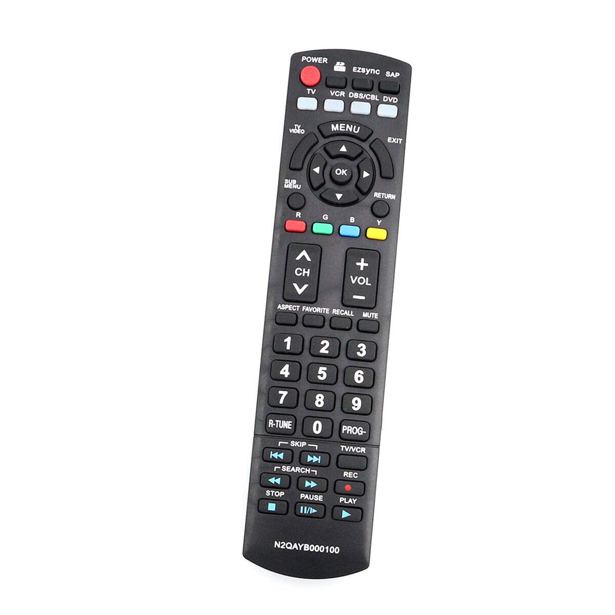 NKF New N2QAYB000100 Replace Remote for Panasonic TV TC-26LX70 TH-42PZ80U TH-46PZ80U