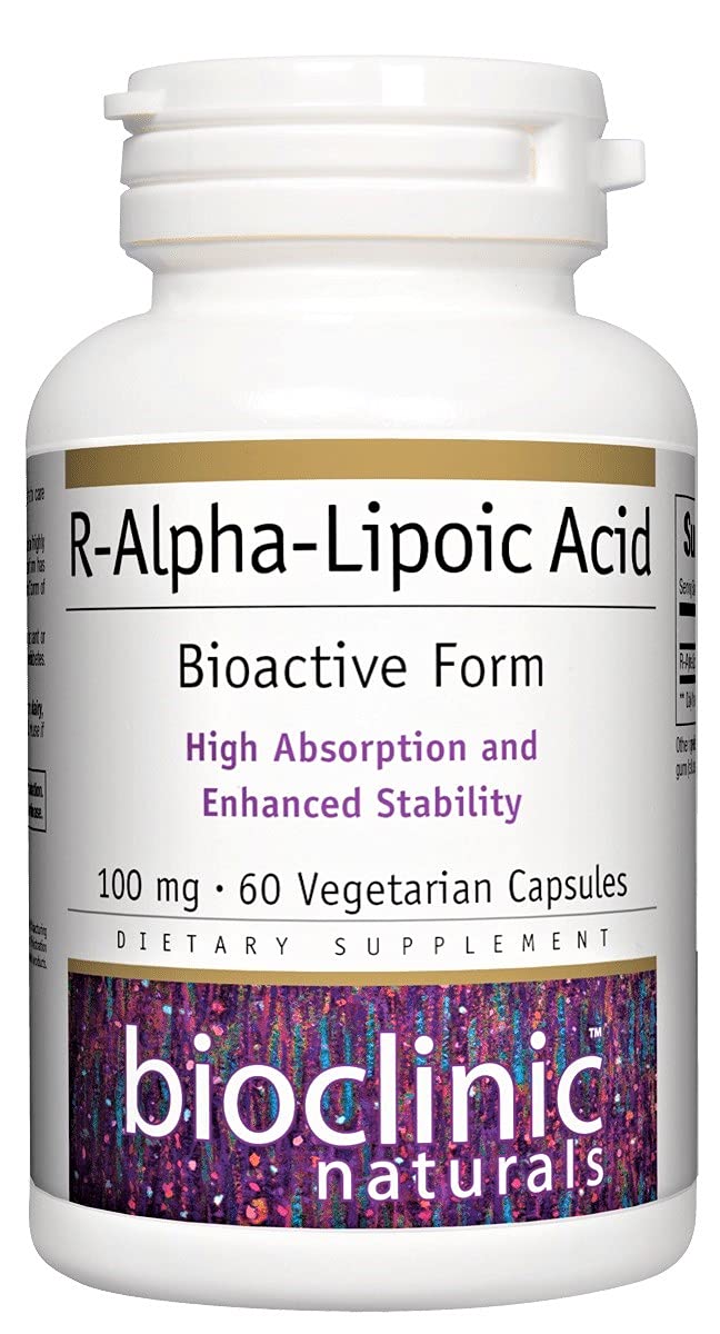 Bioclinic Naturals - R-Alpha-Lipoic Acid 100mg 60 vcaps