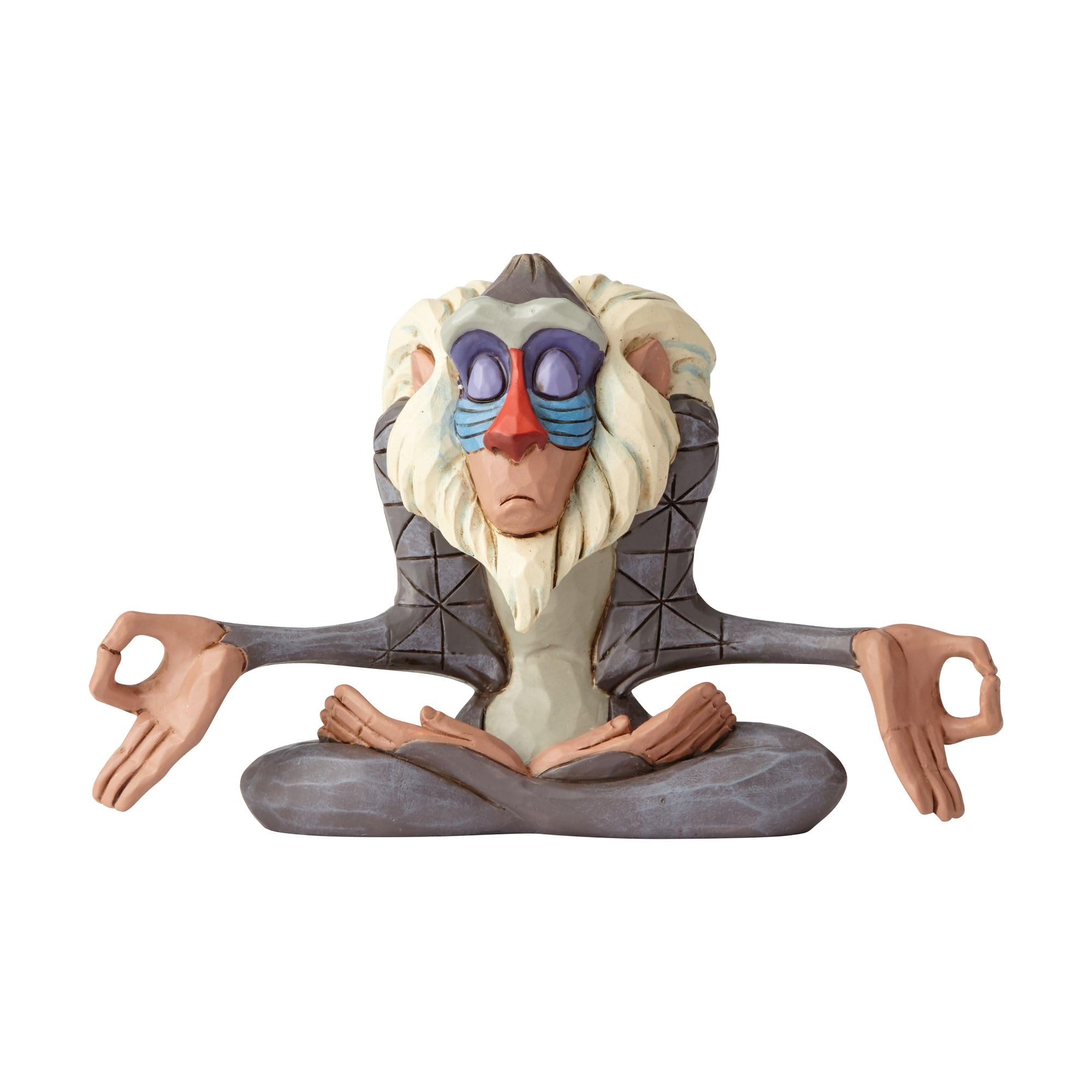 Enesco6000962 Disney Traditions by Jim Shore Lion King Rafiki Figurine, 3.1 Inch, Multicolor