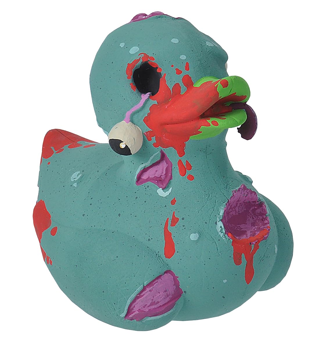 Wild Republic 23214 Rubber Ducks Bath, Kids Gifts, Stocking Stuffers, Water Toys, Zombie, Blue