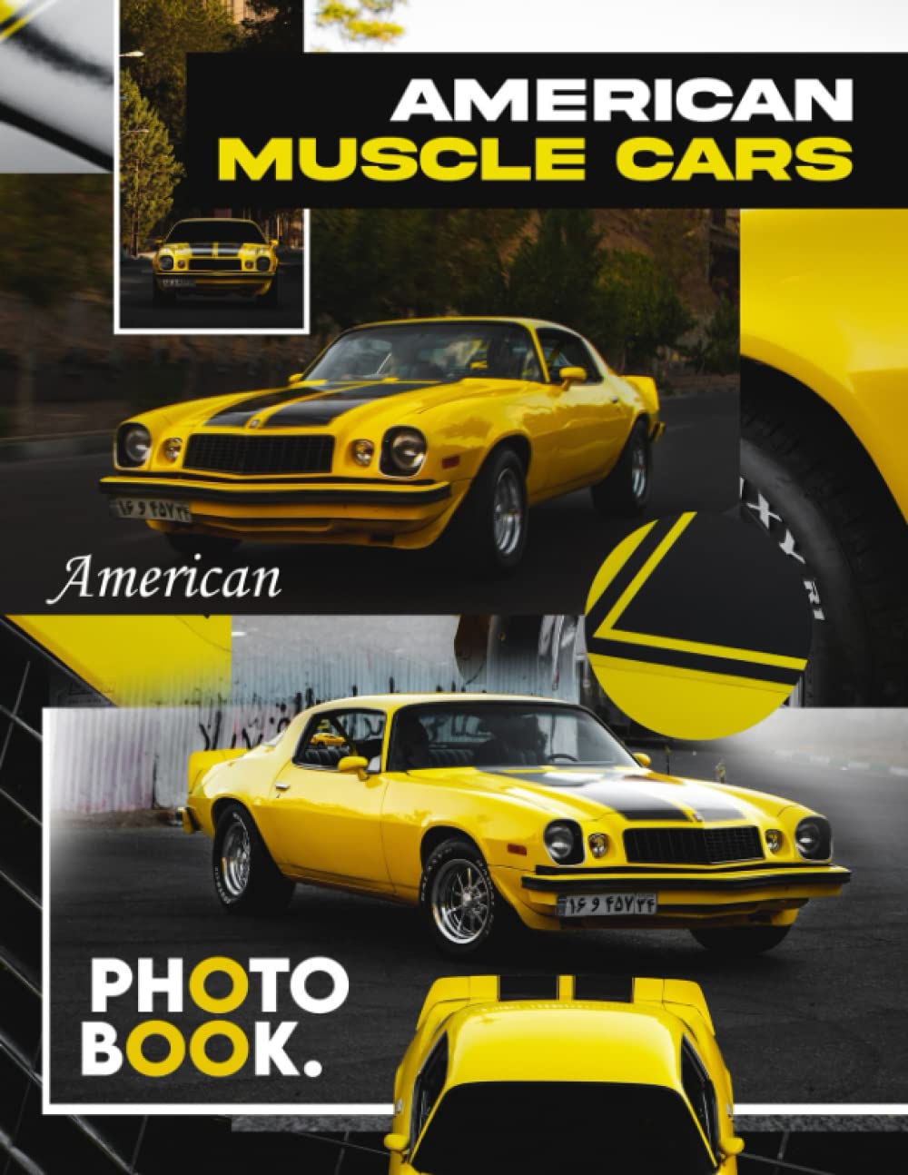 American Muscle Cars Picture Book: Picture Book Of Muscle Cars, 30+ Photos Pictures, 2023 Supercar Photobook, Christmas Gifts For Men Husband Dad Boy Friends