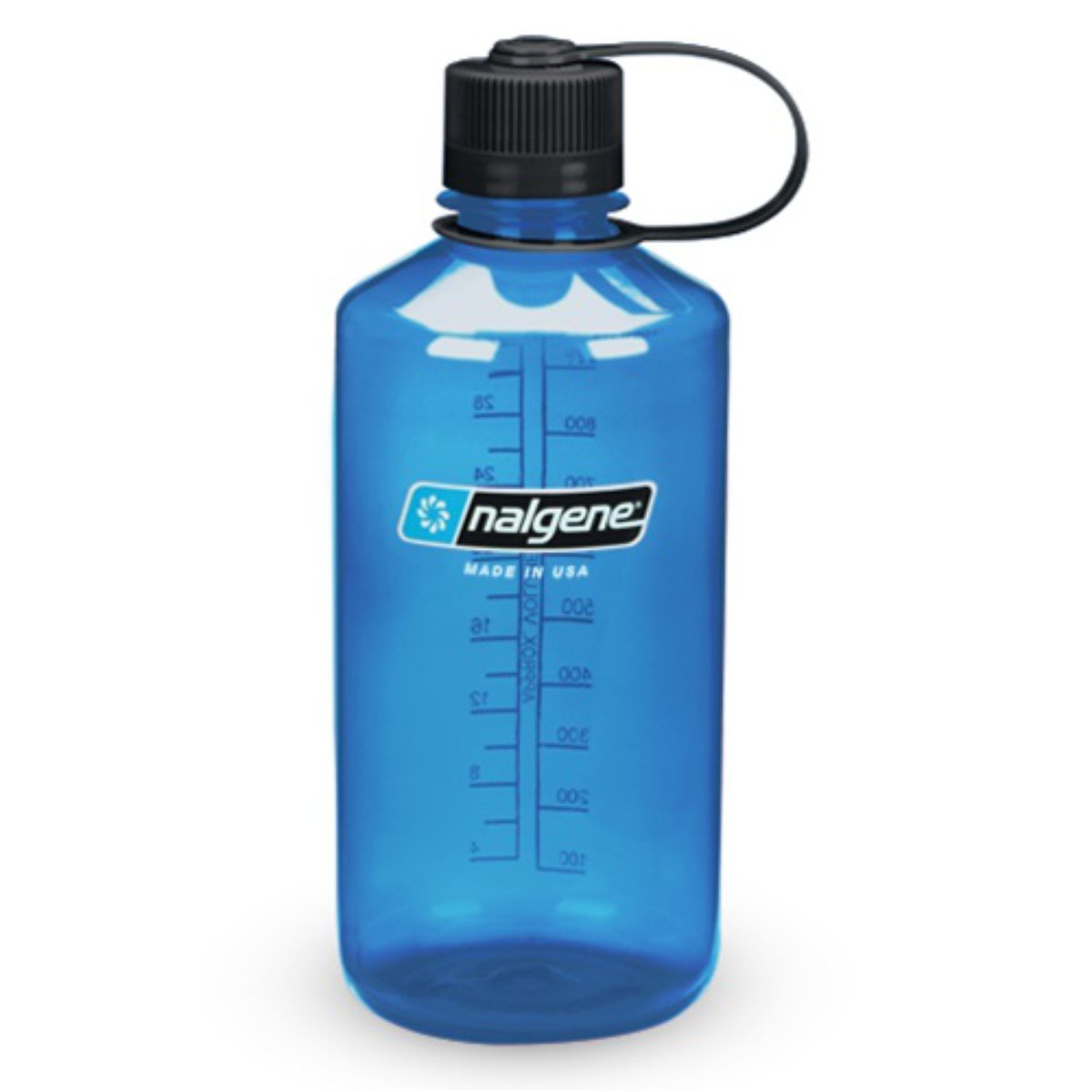 NalgeneTritan Narrow Mouth BPA-Free Water Bottle, Slate Blue, 32 oz