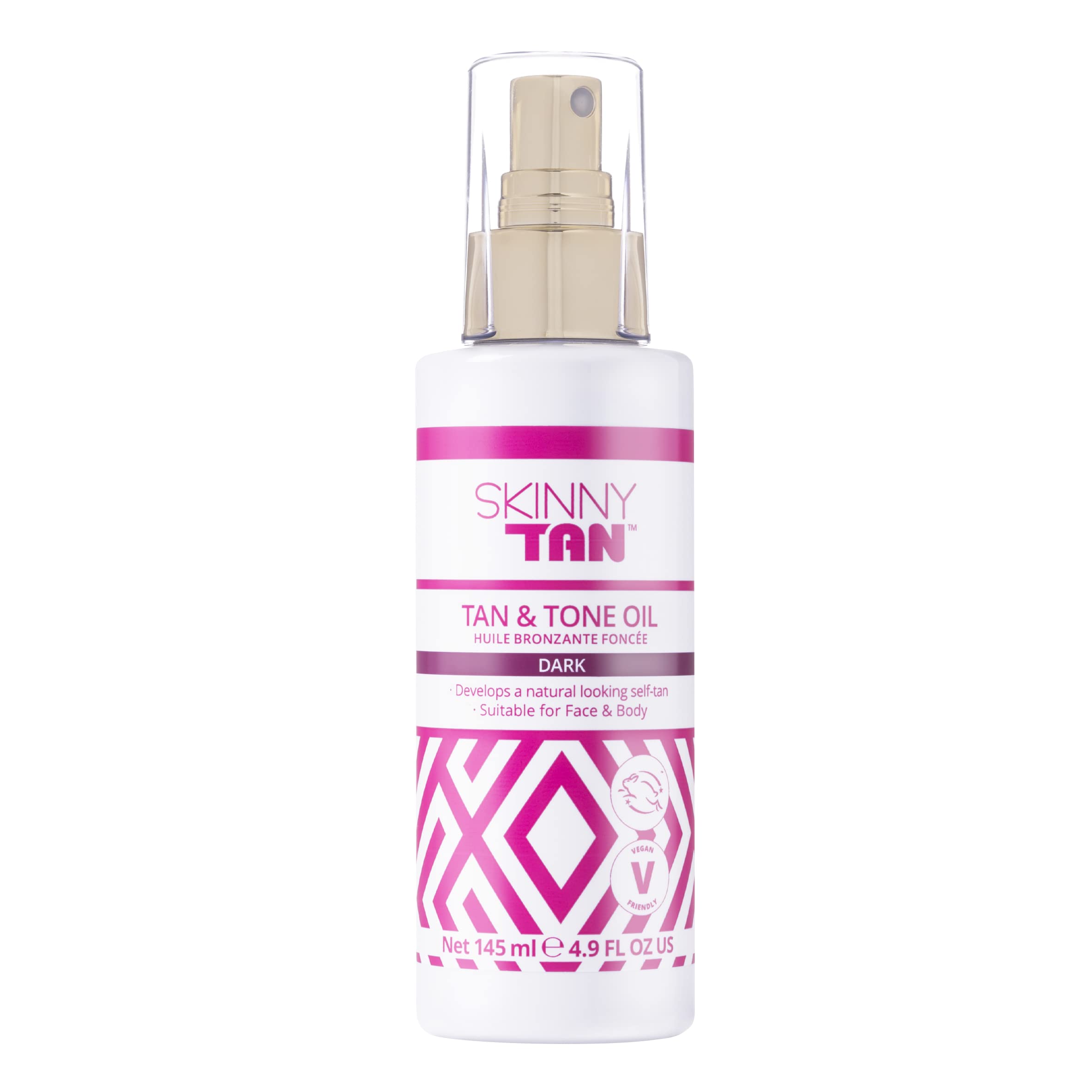 Skinny Tan, Tan &Tone Oil,DARK 145ml