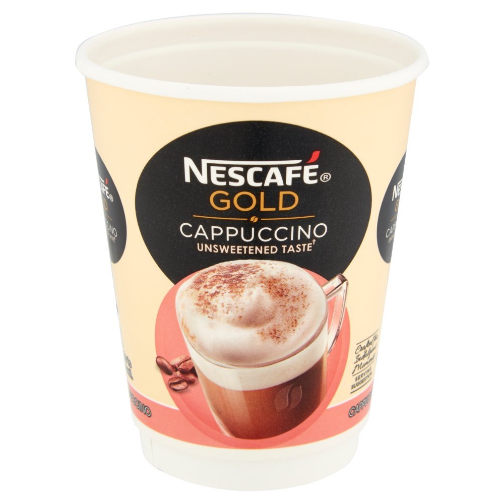 Nescafe & Go Cappuccino Foil-sealed Cup for Drinks Machine Ref A02784 [Pack 8]