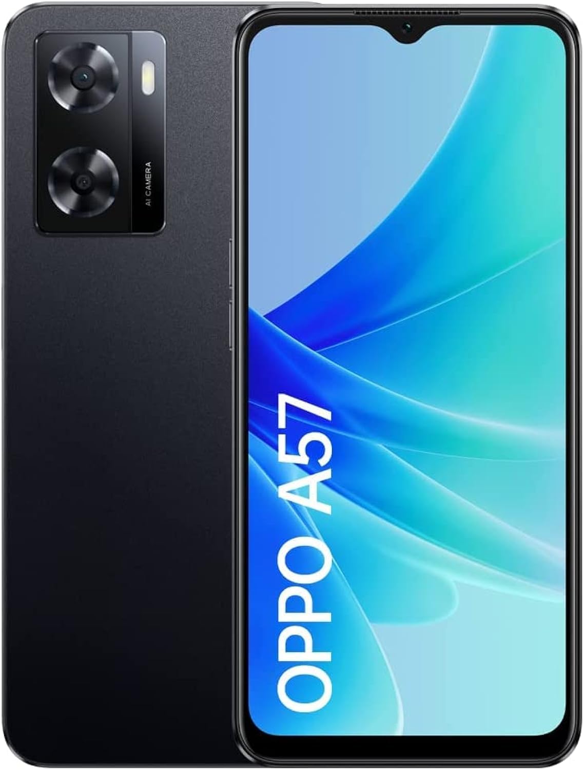 OPPOA57 - Smartphone 64GB, 4GB RAM, Dual Sim, Black