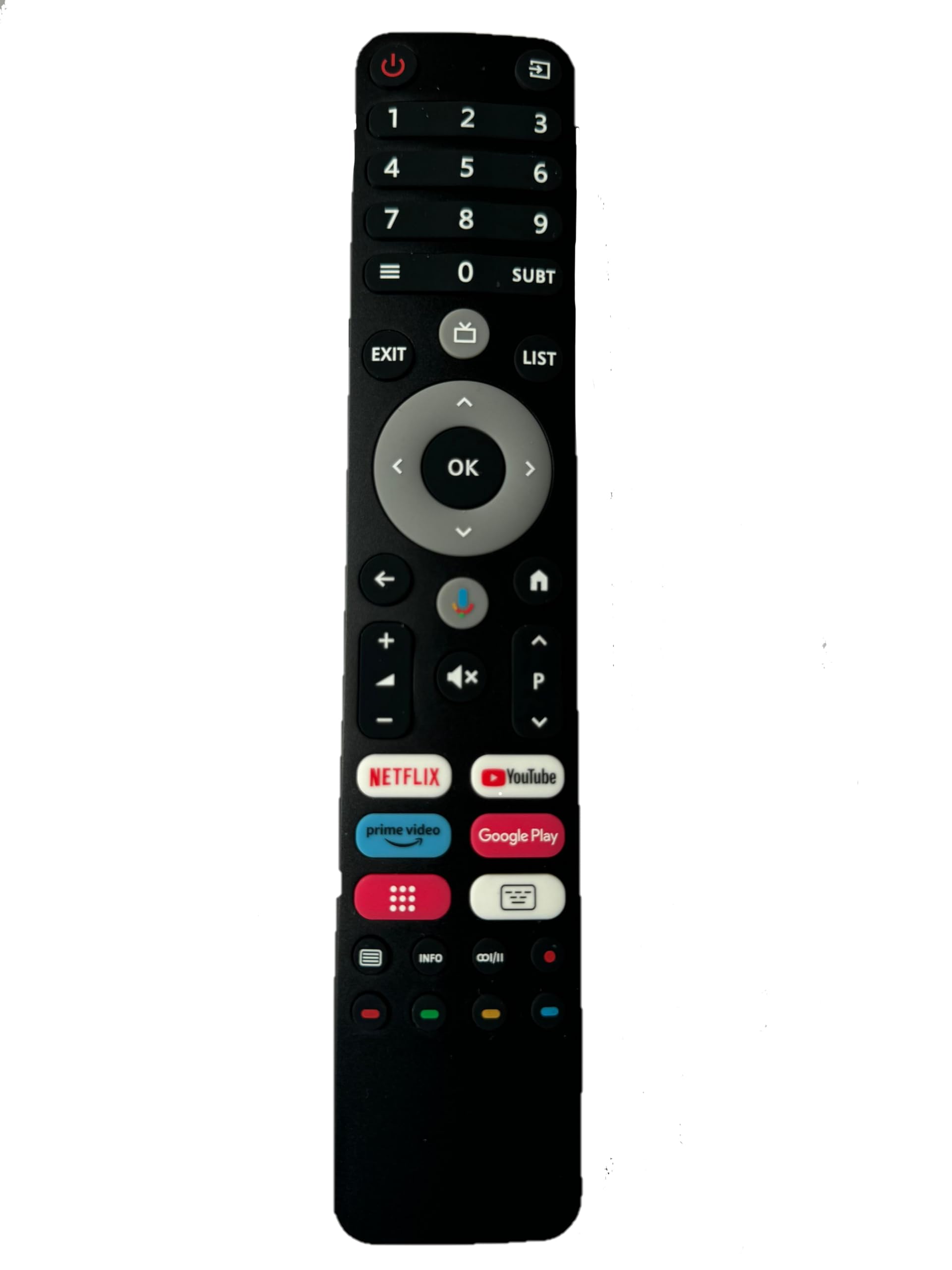 LUNAGARIYA®, Compatible with IMPEX Smart LCD LED TV with YouTube Netflix Remote Control.Voice Remote L32H8CG L40G7B L40H7G L32M8TG