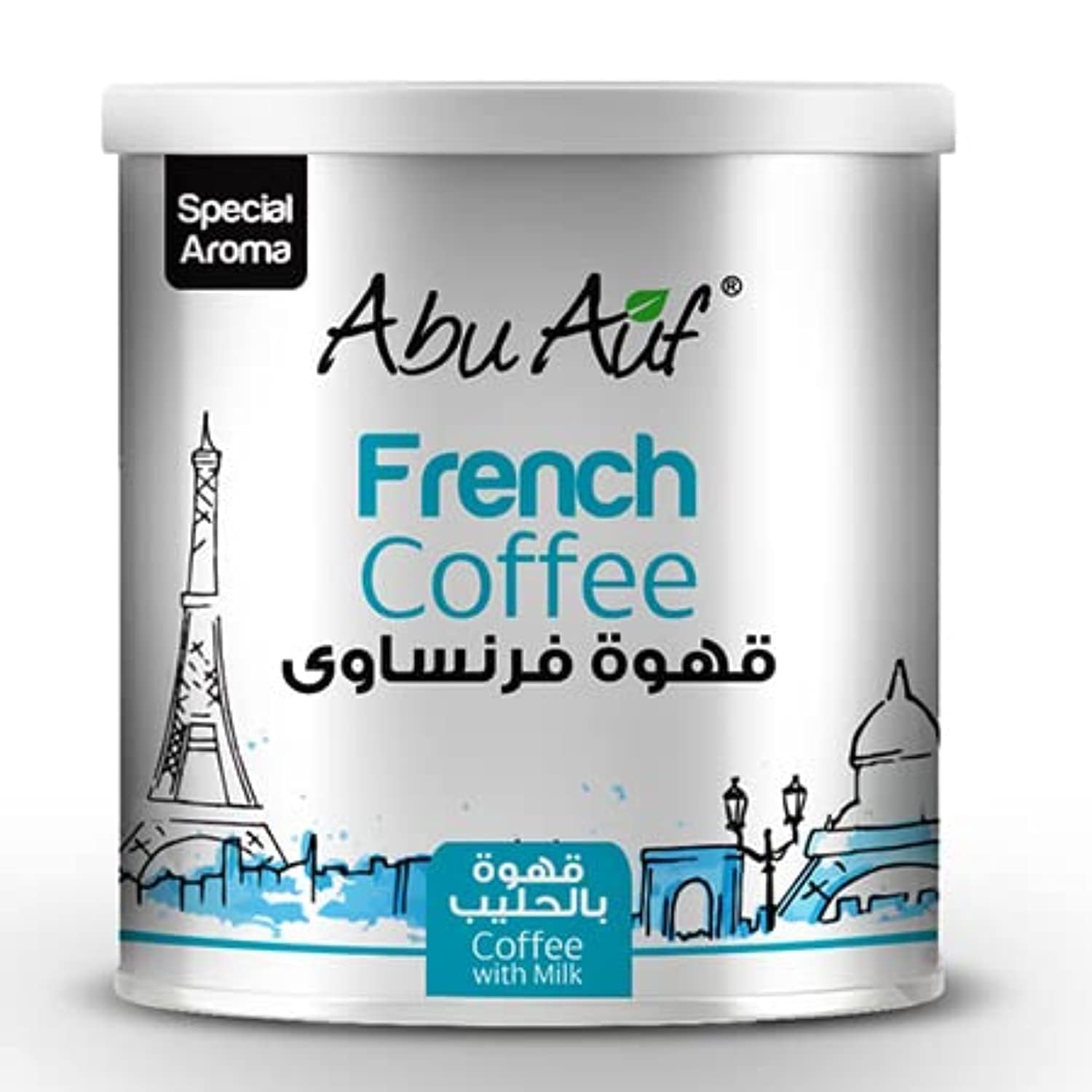 Abu Auf French Coffee with Special Aroma and Milk, 250gm