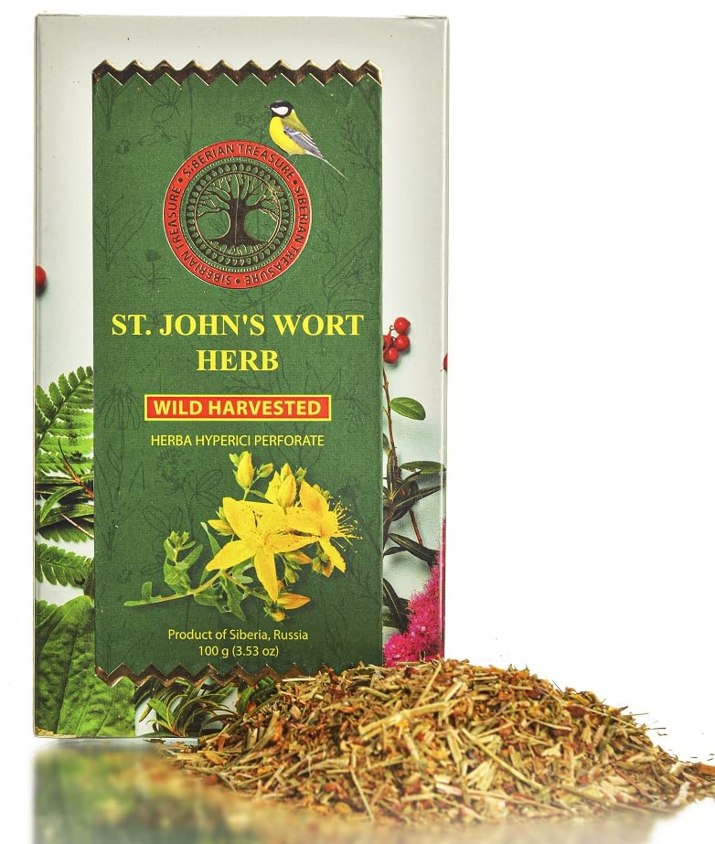 St. John'S Wort Herb, Wild Harvested, 3.53 OZ (100 Grams) – Herbal Tea