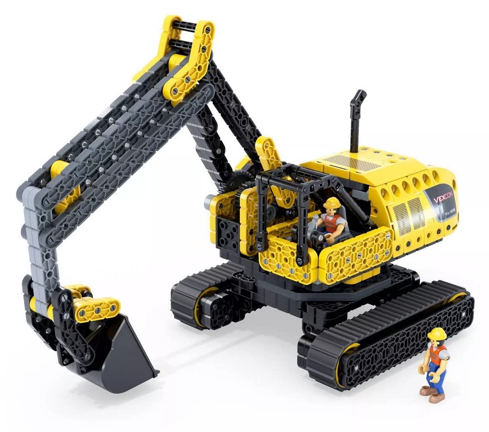 HEXBUG VEX Robotics Excavator, Buildable Construction Toy, Gift for Boys and Girls Ages 8 and Up