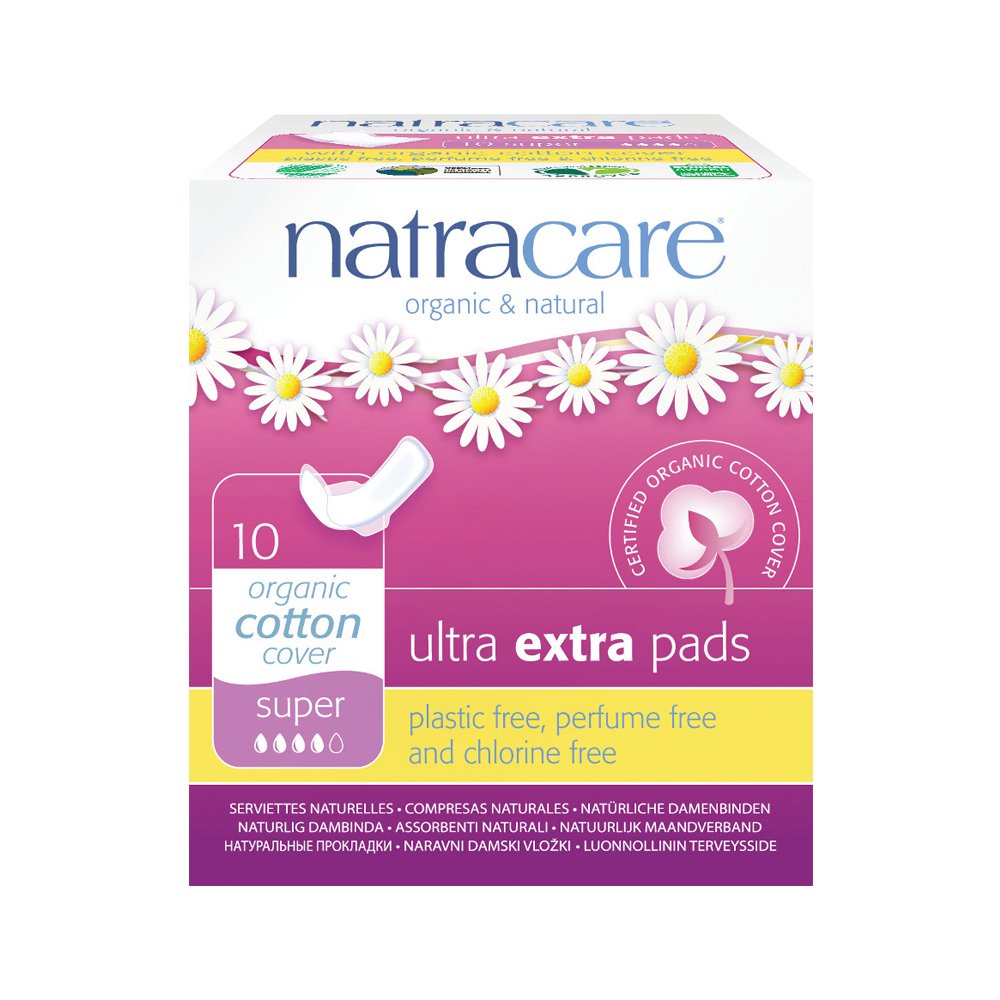 Natracare | Ultra Extra Super Pads Winged | 6 X 10