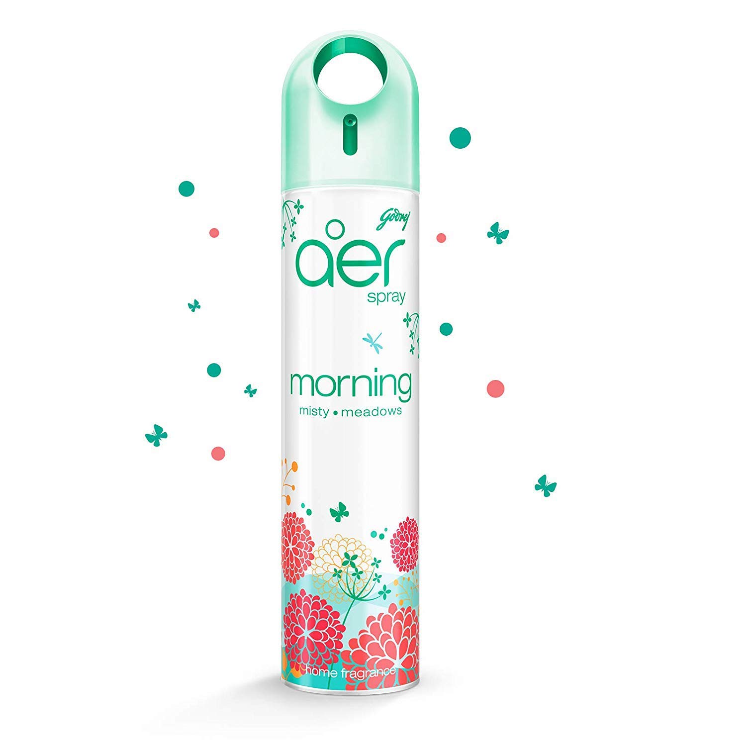 LIONSPIRE ENTERPRISE Godrej AER Spray,Air Freshener for Home&Office-Morning Misty Meadows Long-Lasting Fragrance(240 Ml)