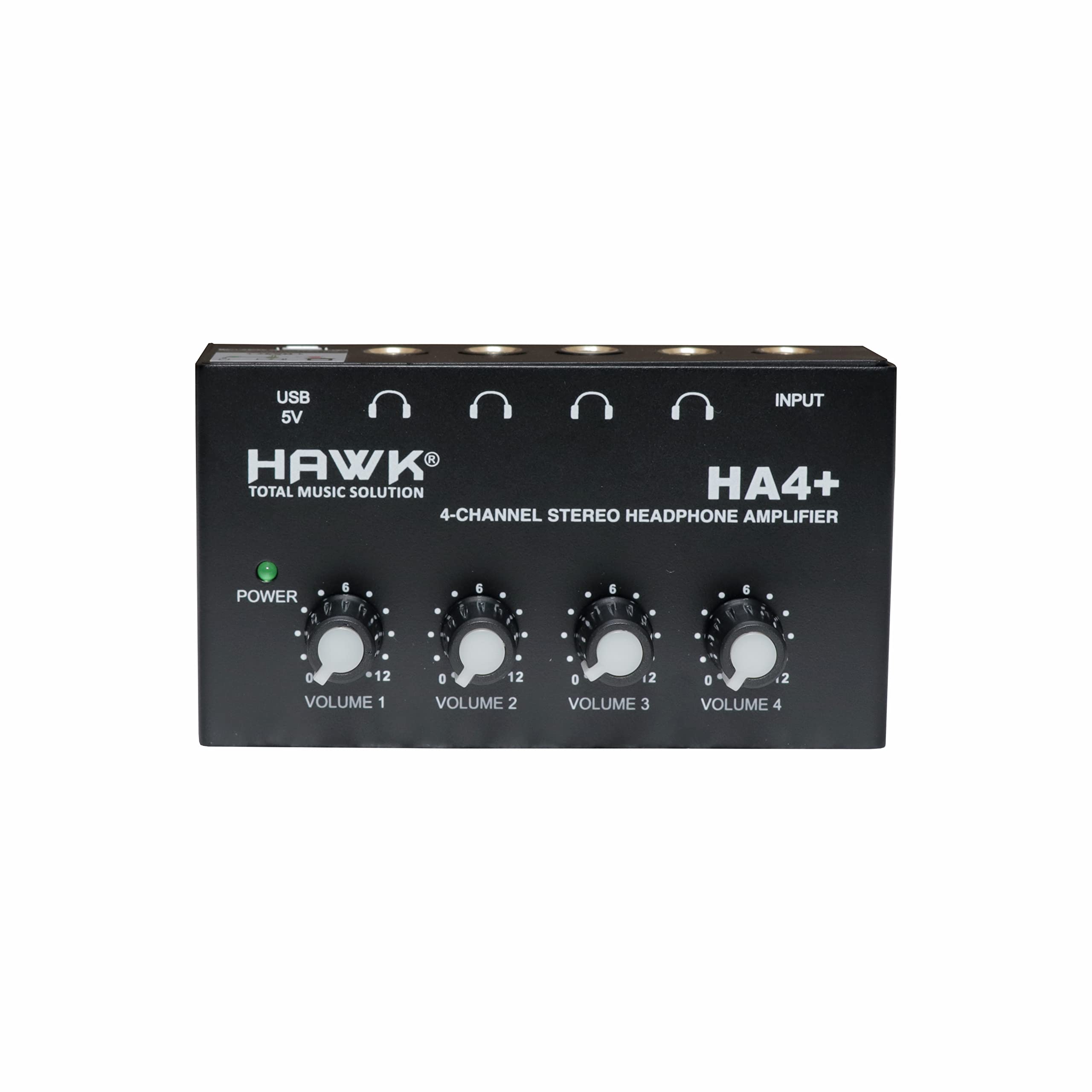 Hawk HA4+ 4 Channel Headphone Amplifier