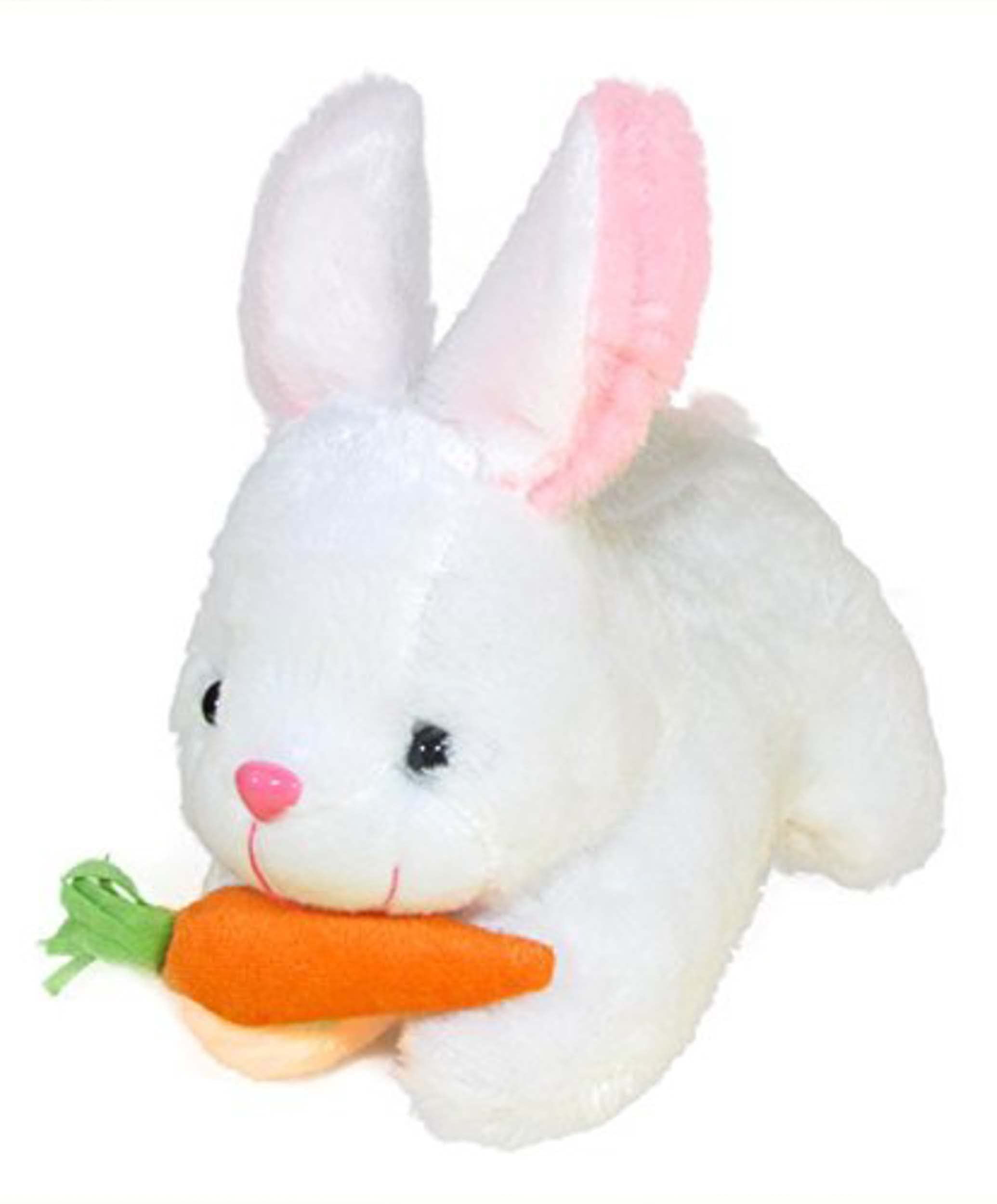 Animal Soft Toy: Glance Cute 'n' Hug Rabbit 26CM Stuffed Animal Kids Soft Toy Home Décor Boys/Girls/Baby (25 cm, Carrot Rabbit)