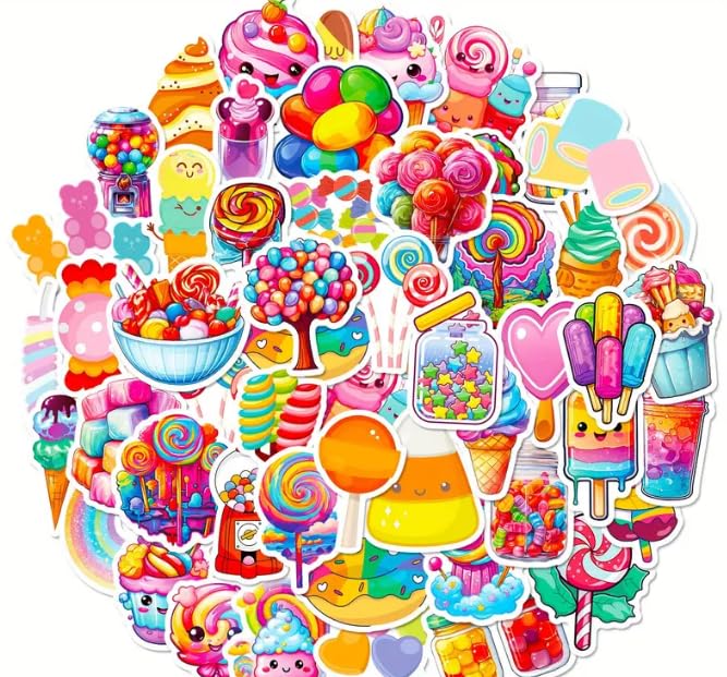 Candyland Laptop Stickers (mini 50 piece)